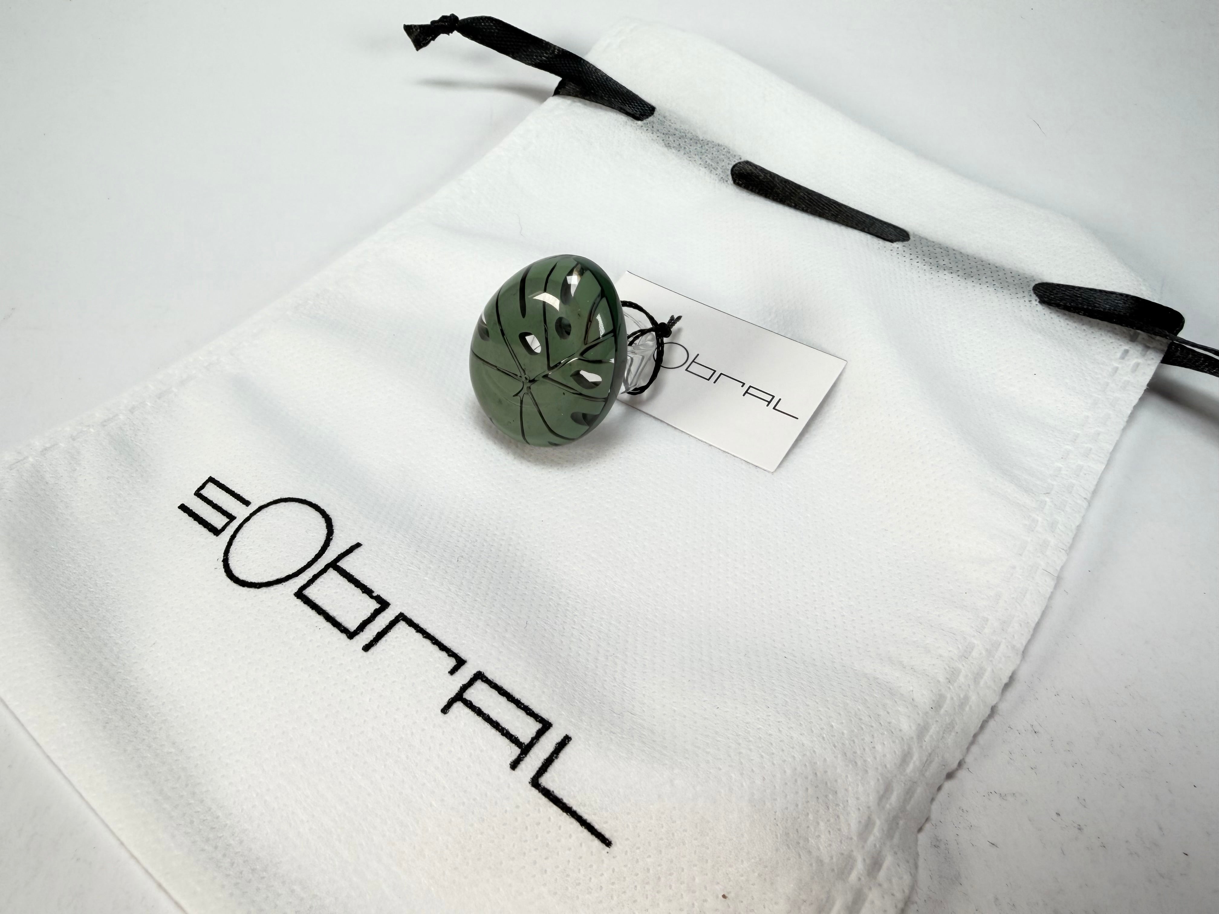 Sobral - Costela de Adão "Eva" Resin Ring ( 005528 ) - Size UK Q / US 8