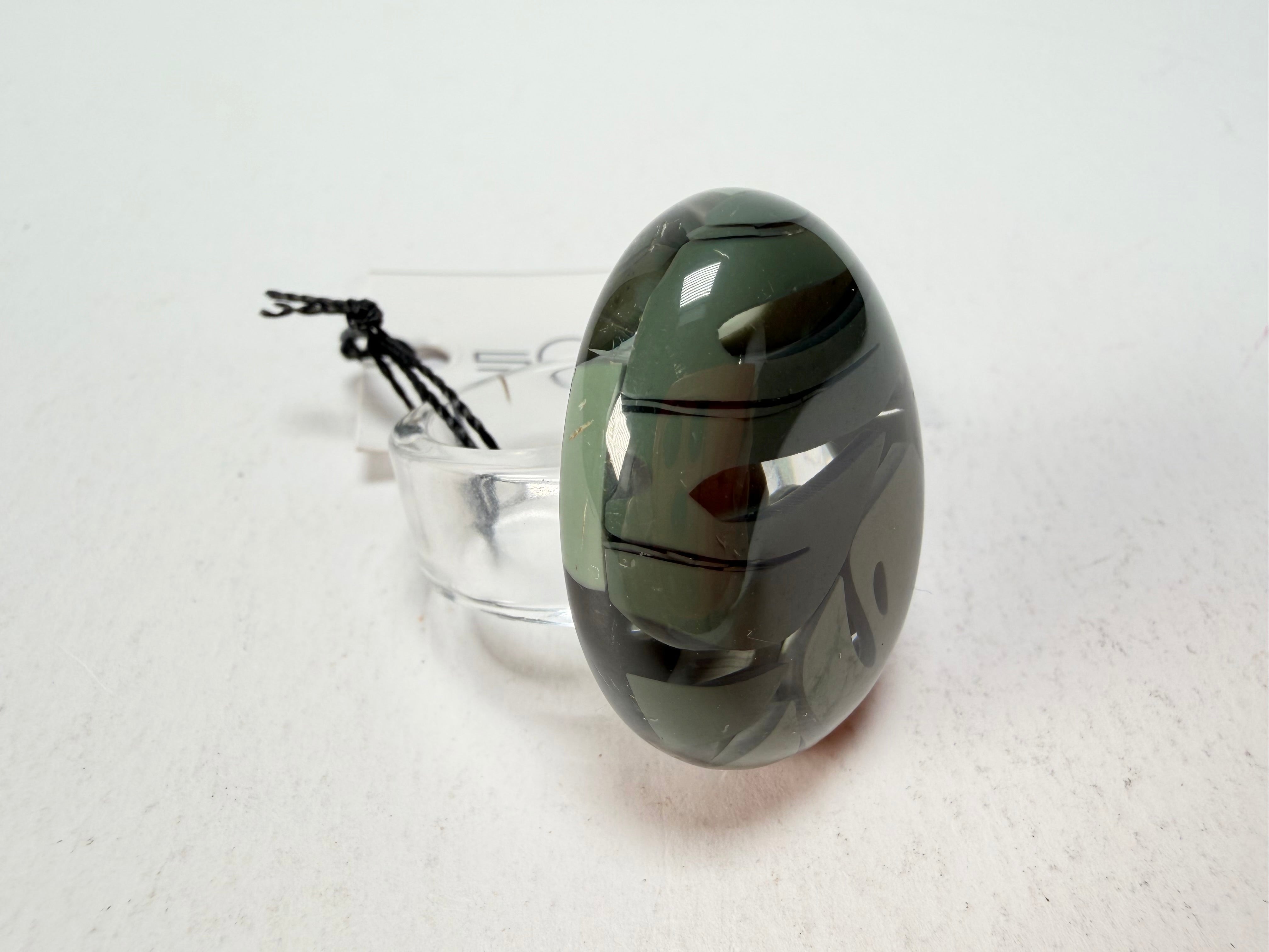 Sobral - Costela de Adão "Eva" Resin Ring ( 005528 ) - Size UK S / US 9