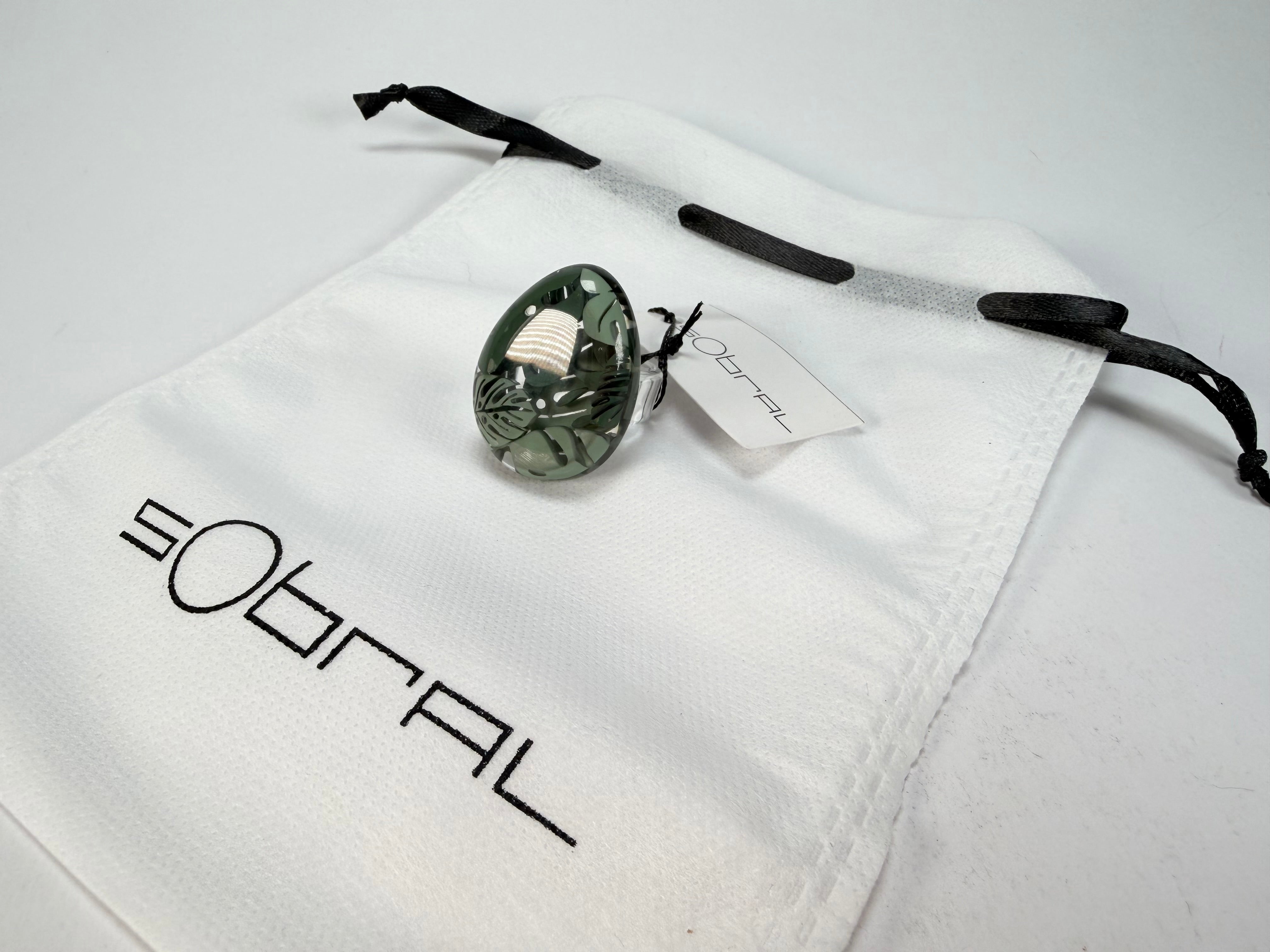 Sobral - Costela de Adão "Eva" Resin Ring ( 005528 ) - Size UK V / US 10.5
