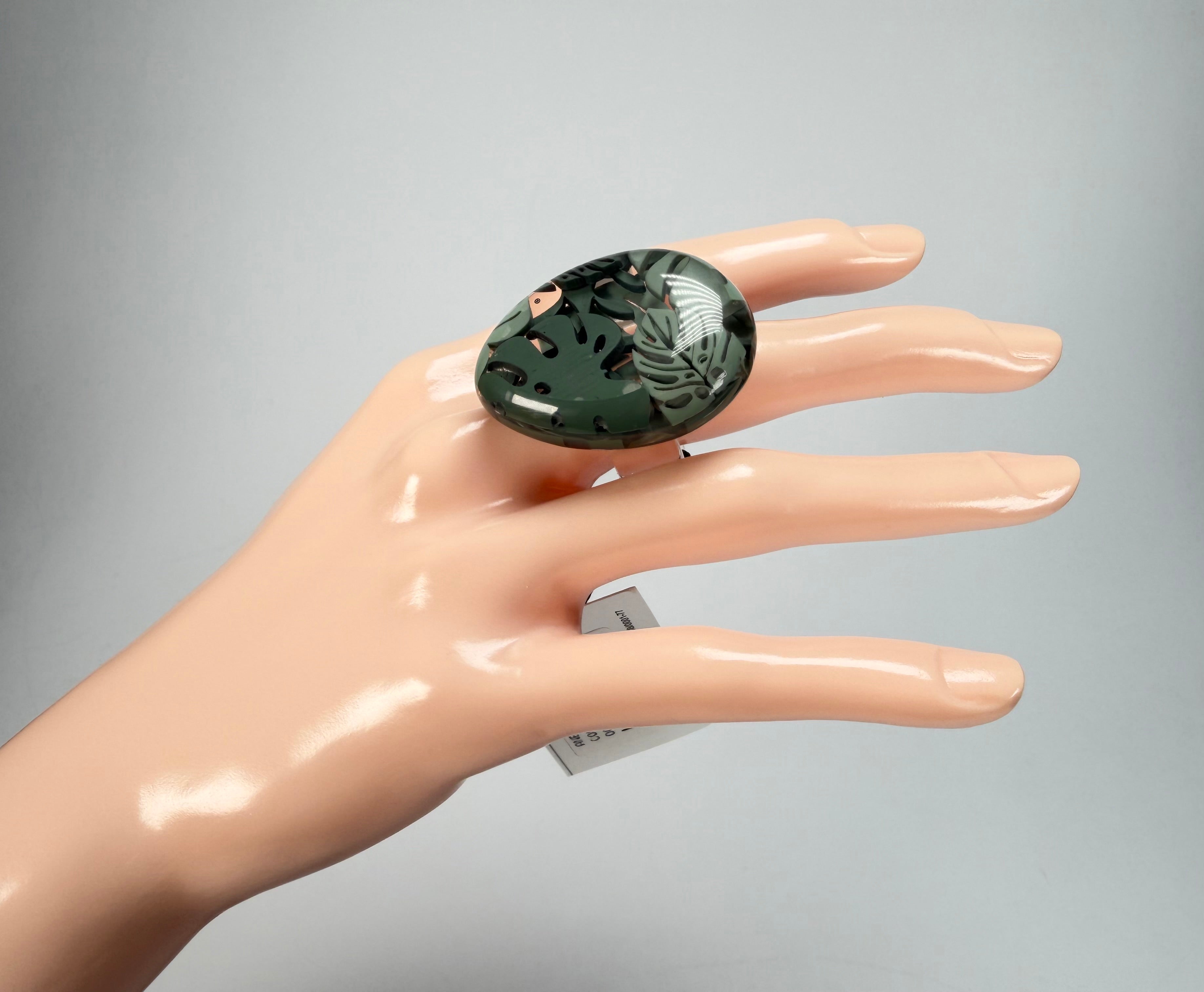 Sobral - Costela de Adão "Eva" Resin Ring ( 005528 ) - Size UK V / US 10.5