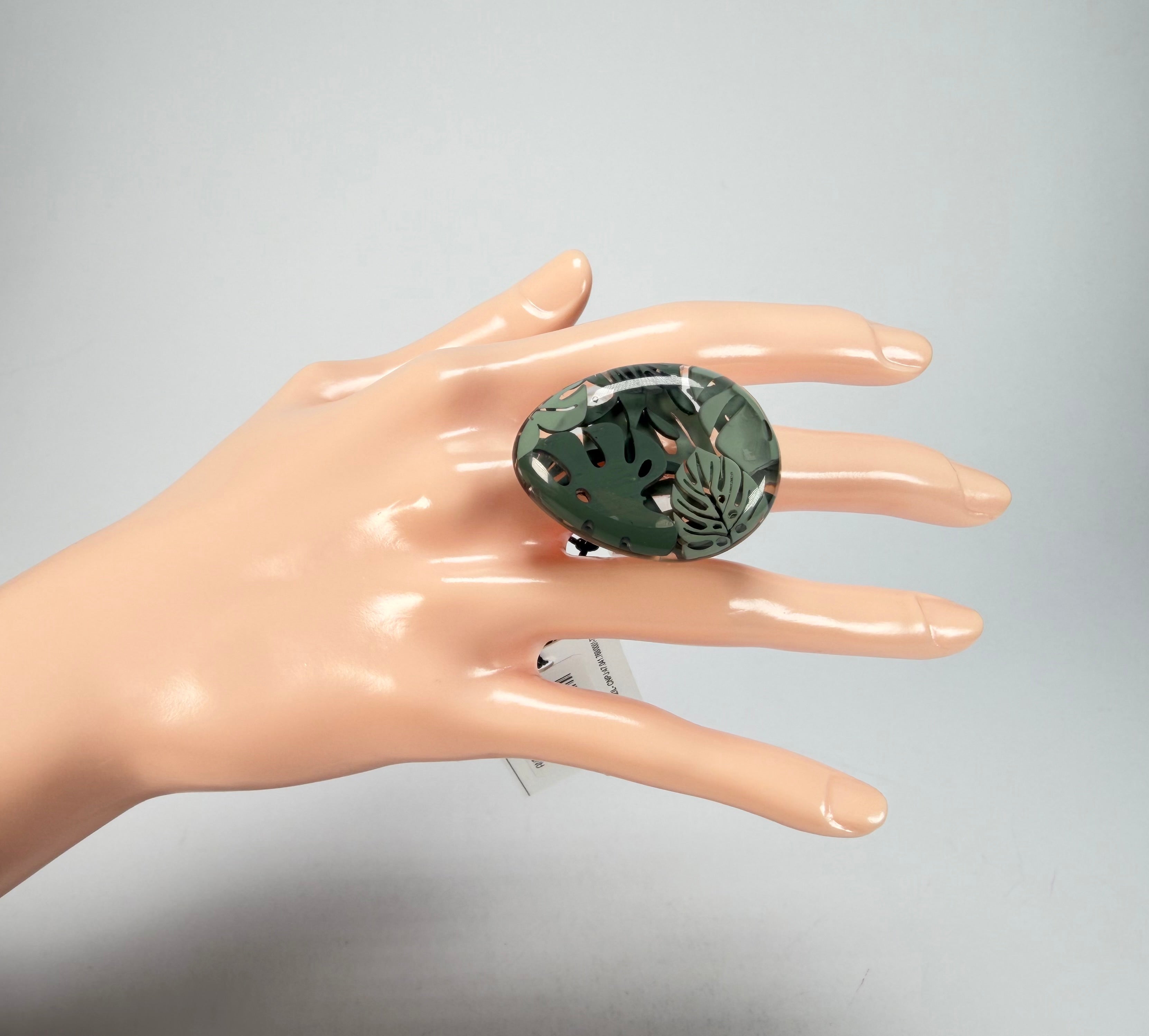 Sobral - Costela de Adão "Eva" Resin Ring ( 005528 ) - Size UK V / US 10.5