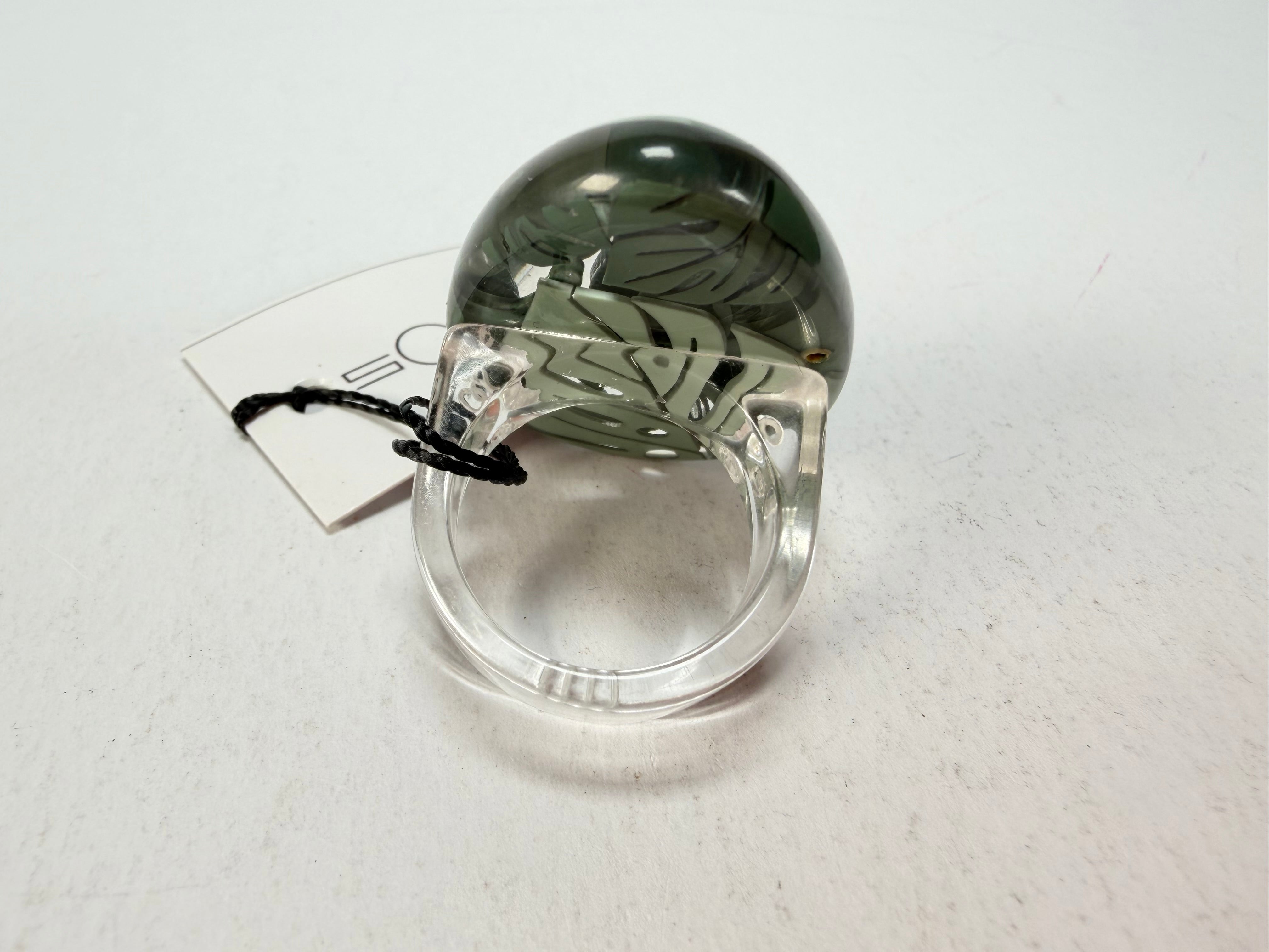 Sobral - Costela de Adão "Eva" Resin Ring ( 005528 ) - Size UK V / US 10.5