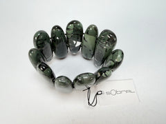 Sobral - Costela de Adão "Leaf" Elasticated Resin Bracelet ( 005520 )