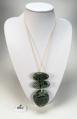 Sobral - Costela de Adão "Ancestral" Resin Necklace ( 005027 )