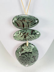 Sobral - Costela de Adão "Ancestral" Resin Necklace ( 005027 )