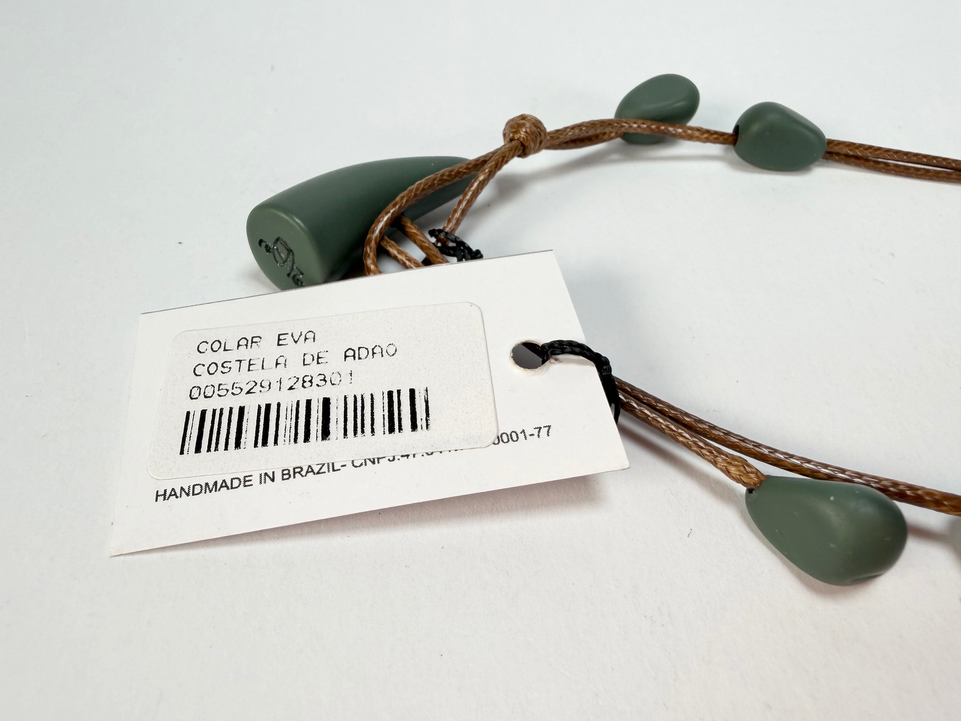 Sobral - Costela de Adão "Eva" Resin Necklace ( 005029 )