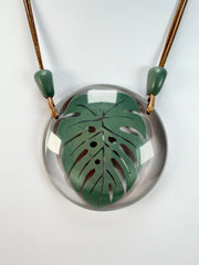 Sobral - Costela de Adão "Eva" Resin Necklace ( 005029 )