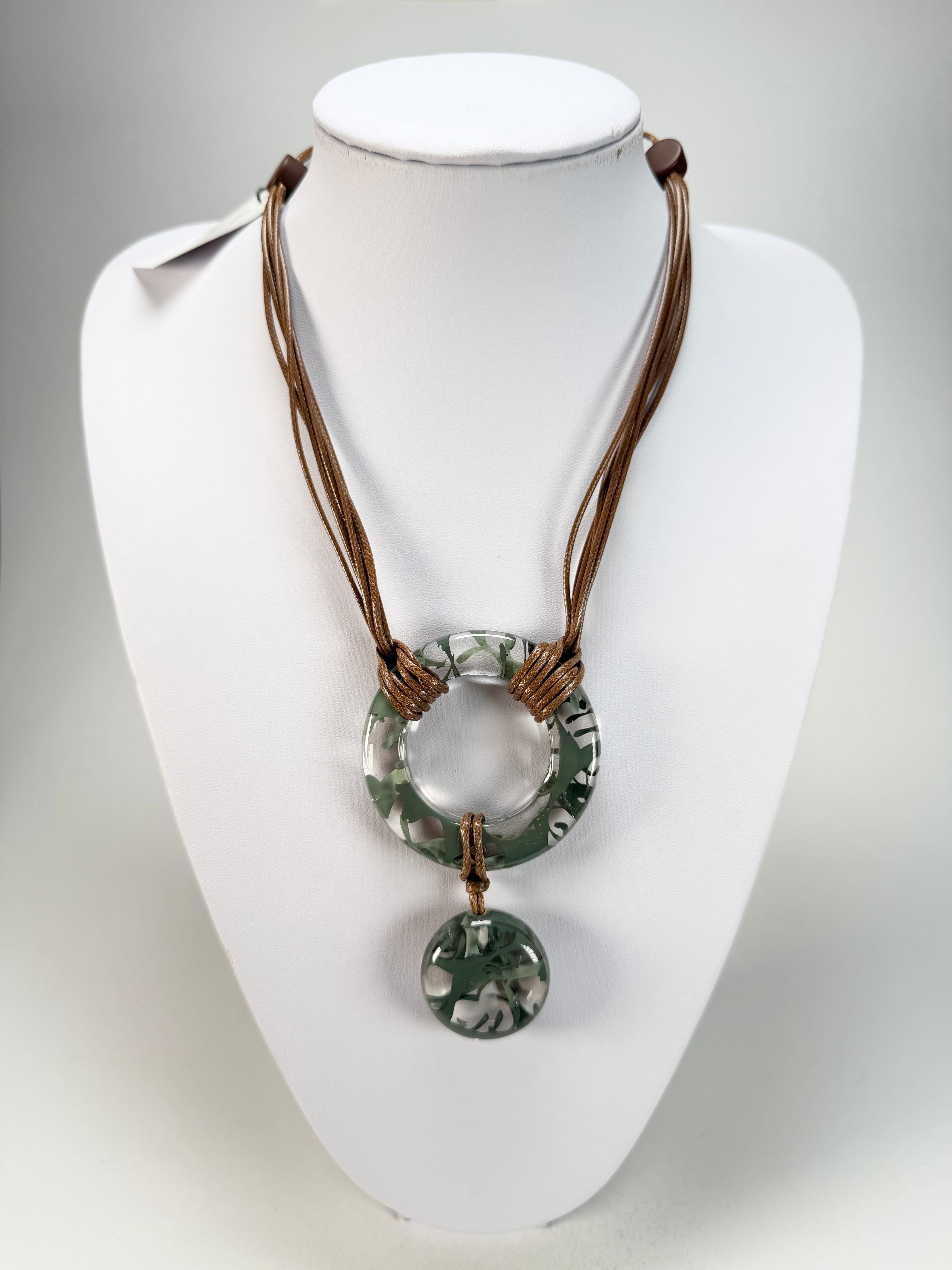 Sobral - Costela de Adão "Adão" Resin Necklace ( 005532 )