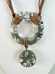 Sobral - Costela de Adão "Adão" Resin Necklace ( 005532 )