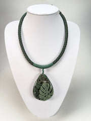 Sobral - Costela de Adão "Costela Pendant" Studio Creation Resin Necklace ( 000000 )