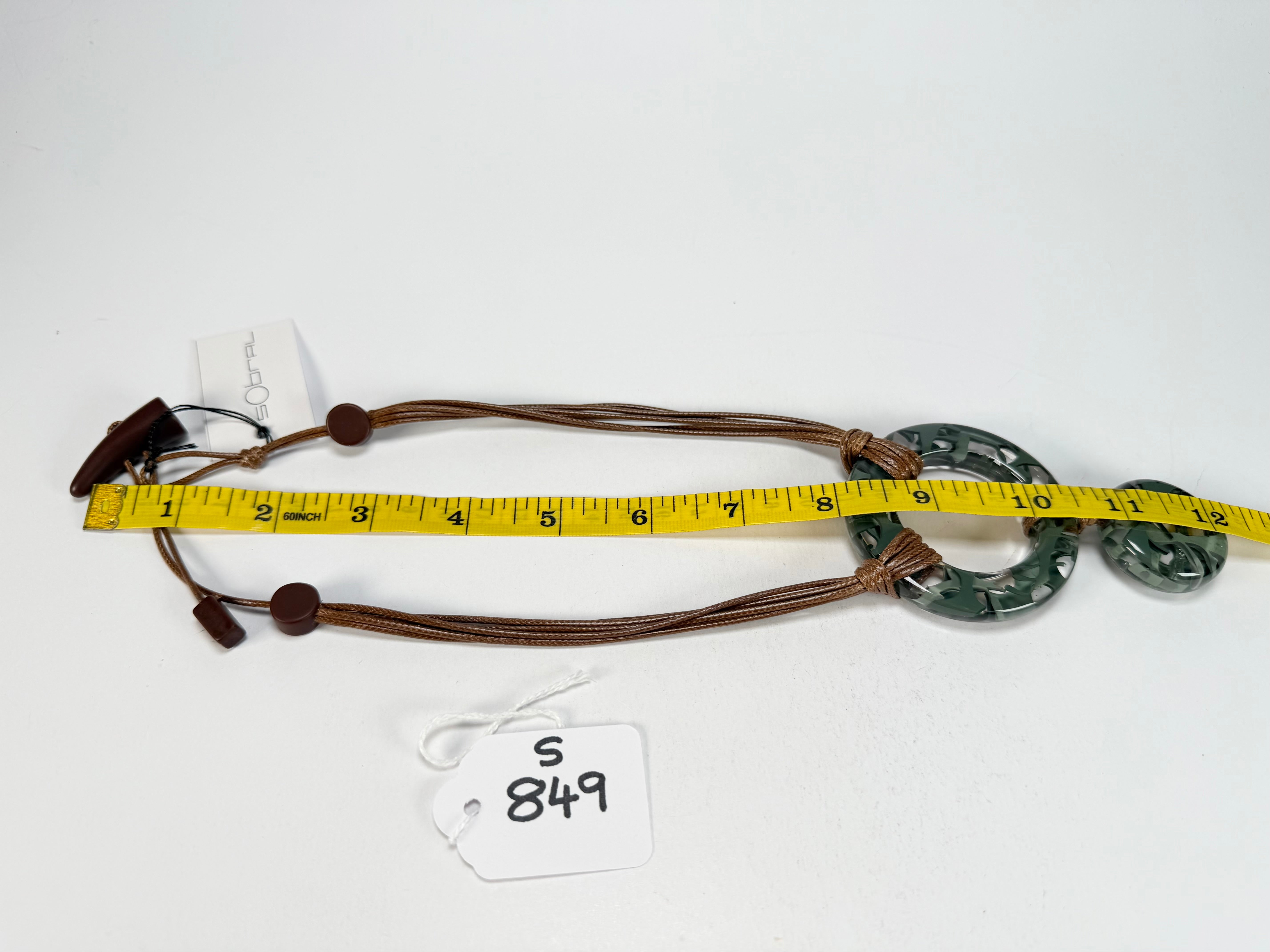 Sobral - Costela de Adão "Adão" Resin Necklace ( 005532 )