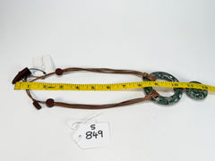 Sobral - Costela de Adão "Adão" Resin Necklace ( 005532 )
