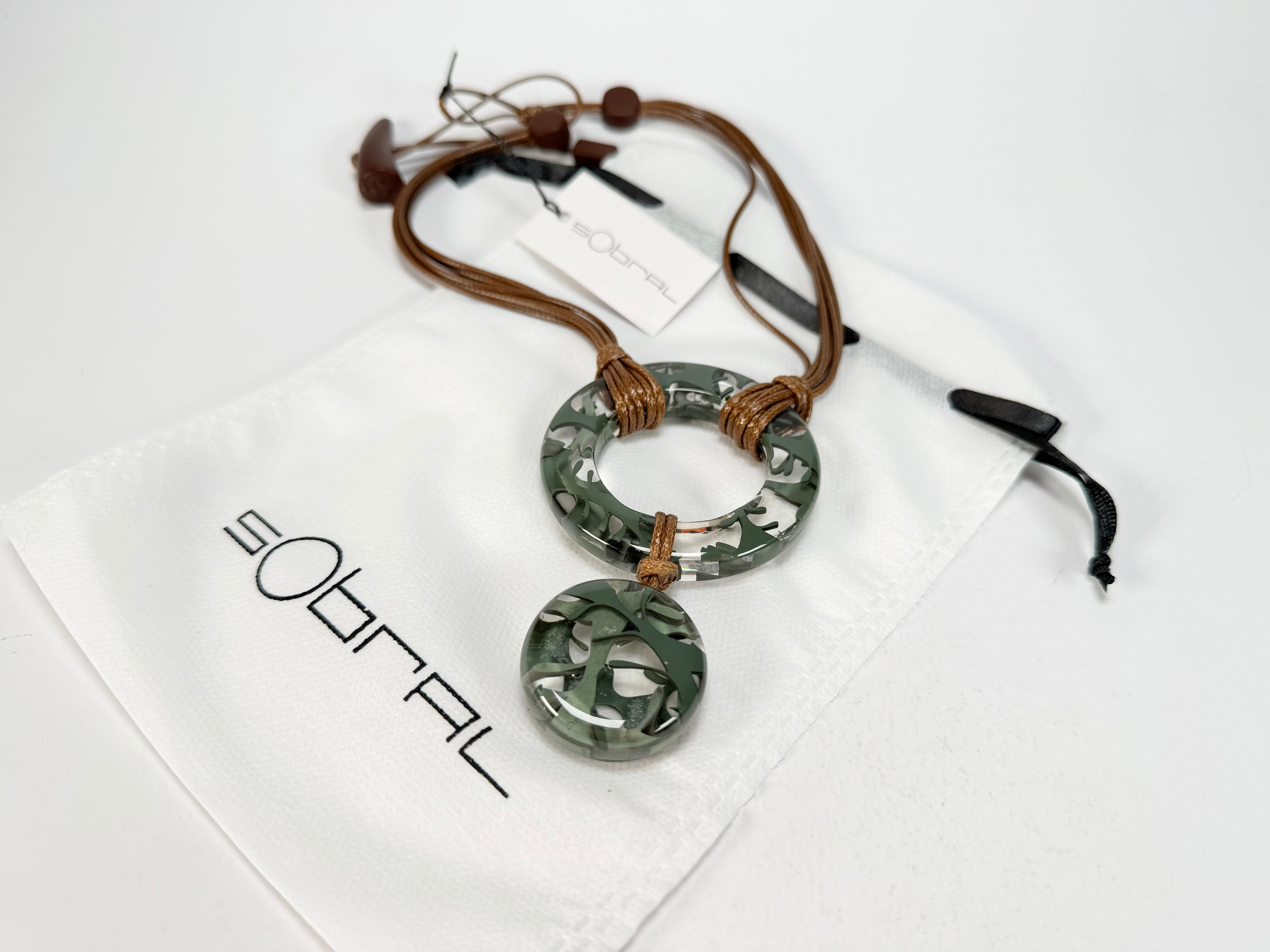 Sobral - Costela de Adão "Adão" Resin Necklace ( 005532 )