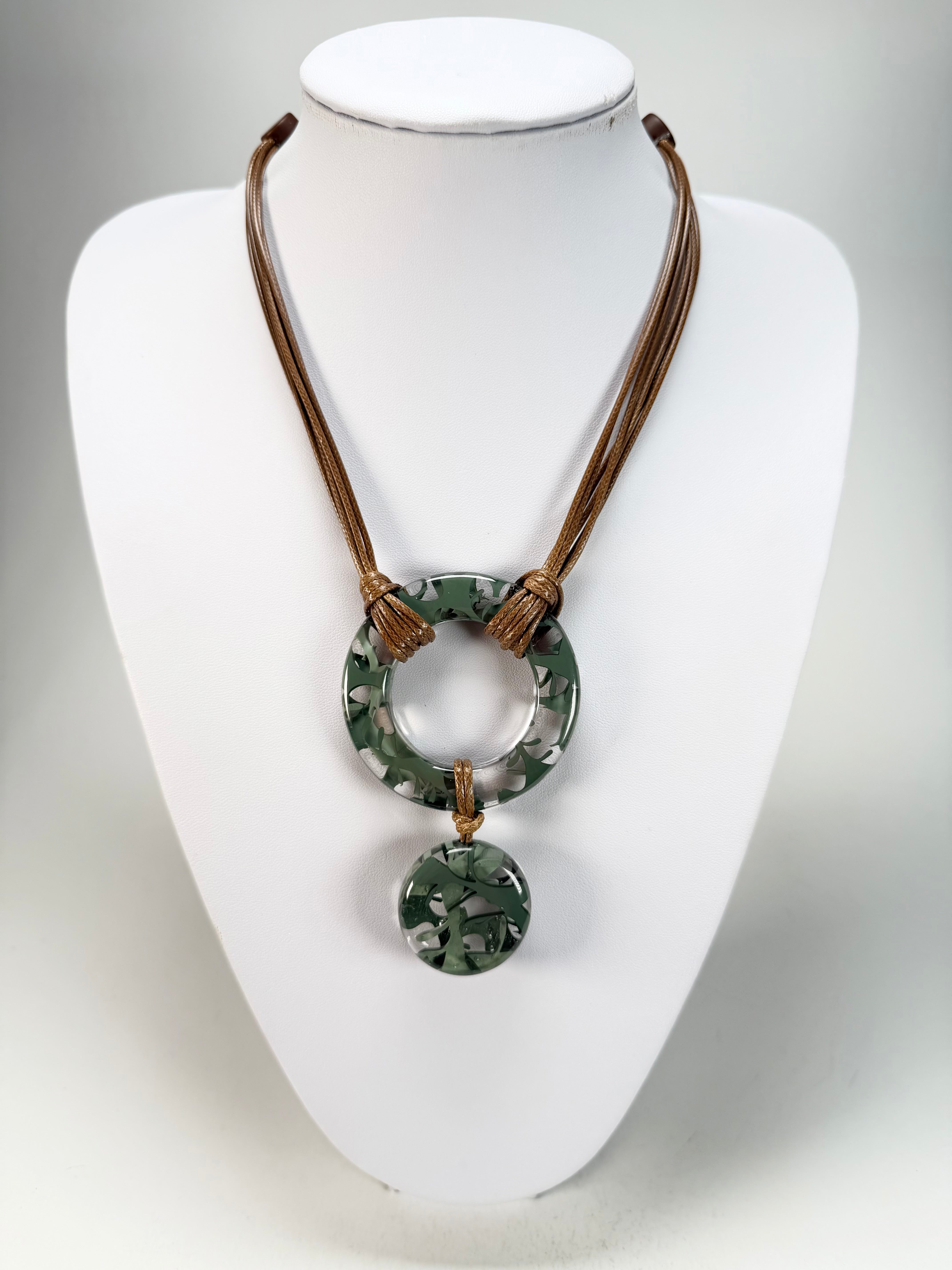 Sobral - Costela de Adão "Adão" Resin Necklace ( 005532 )