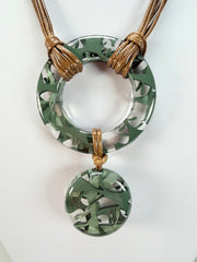 Sobral - Costela de Adão "Adão" Resin Necklace ( 005532 )