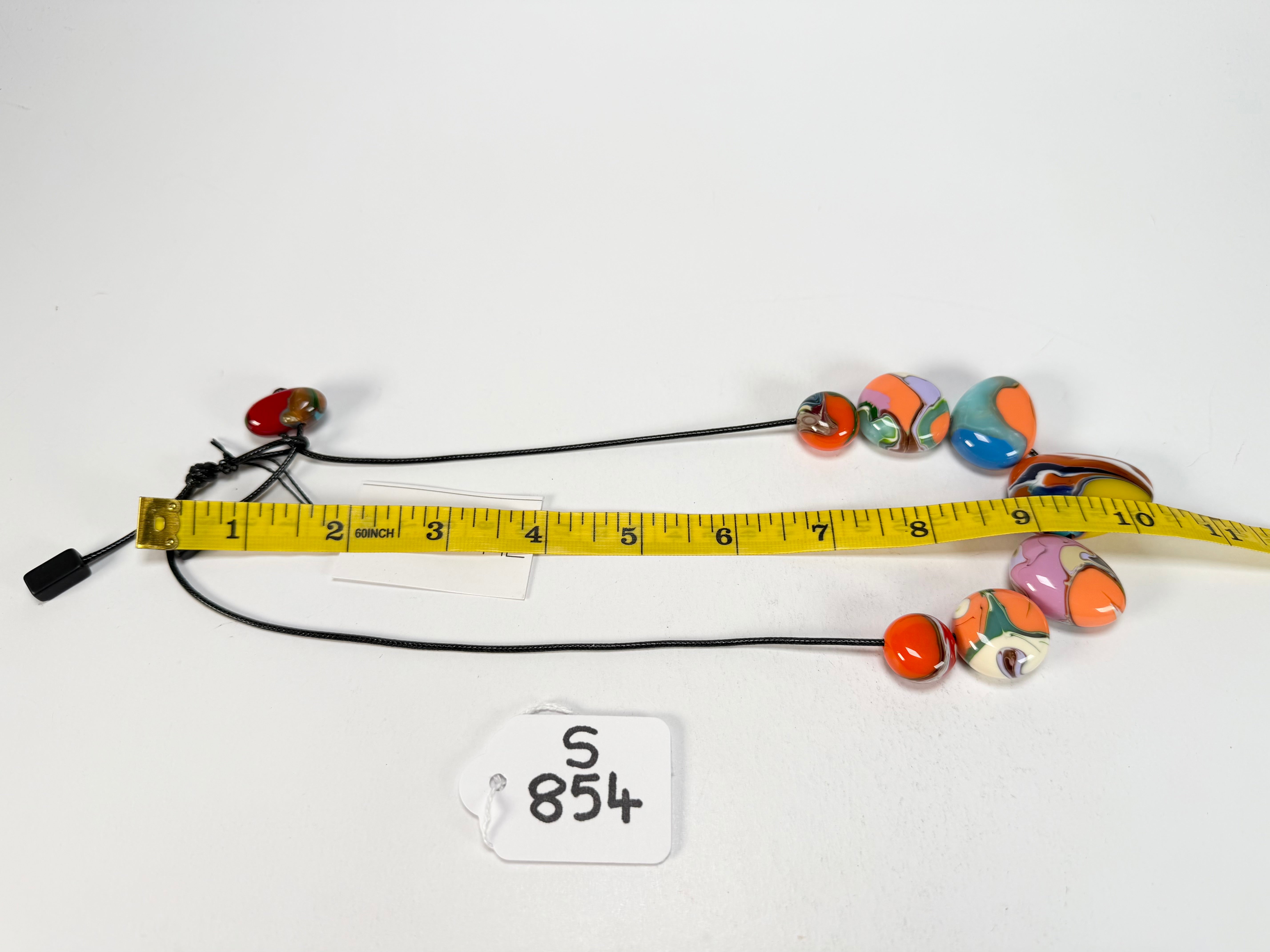 Sobral - Multi-Colour "Olinda Efeitos" Pollock Resin Necklace ( 005501 )