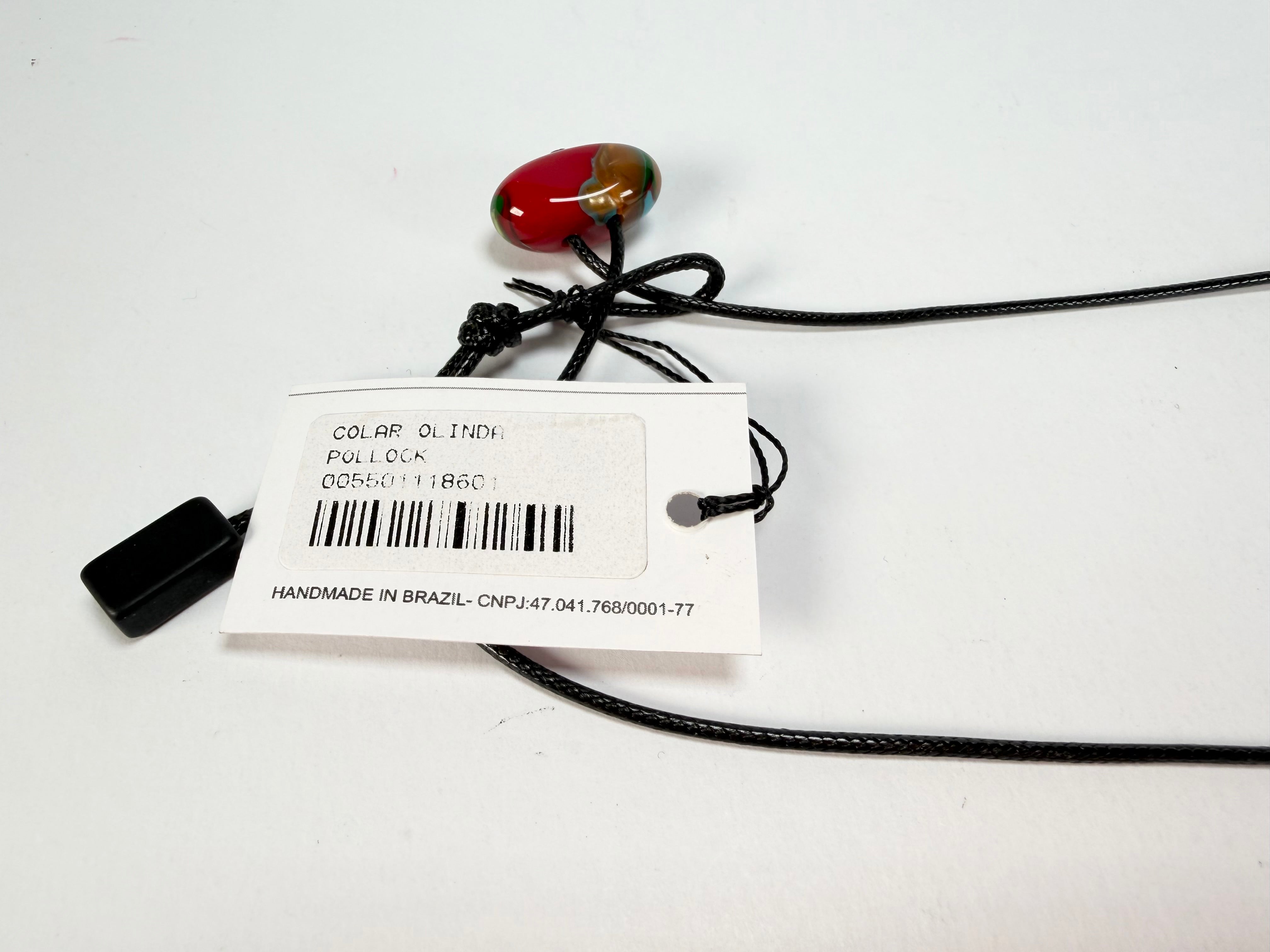 Sobral - Multi-Colour "Olinda Efeitos" Pollock Resin Necklace ( 005501 )