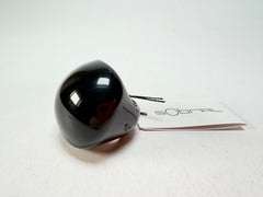 Sobral - Mix 2023 "Sintonia" Black Resin Ring ( 003598 ) - Size UK S / US 9