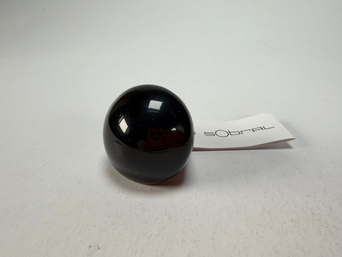 Sobral - Mix 2023 "Sintonia" Black Resin Ring ( 003598 ) - Size UK P / US 7.5