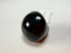 Sobral - Mix 2023 "Sintonia" Black Resin Ring ( 003598 ) - Size UK P / US 7.5