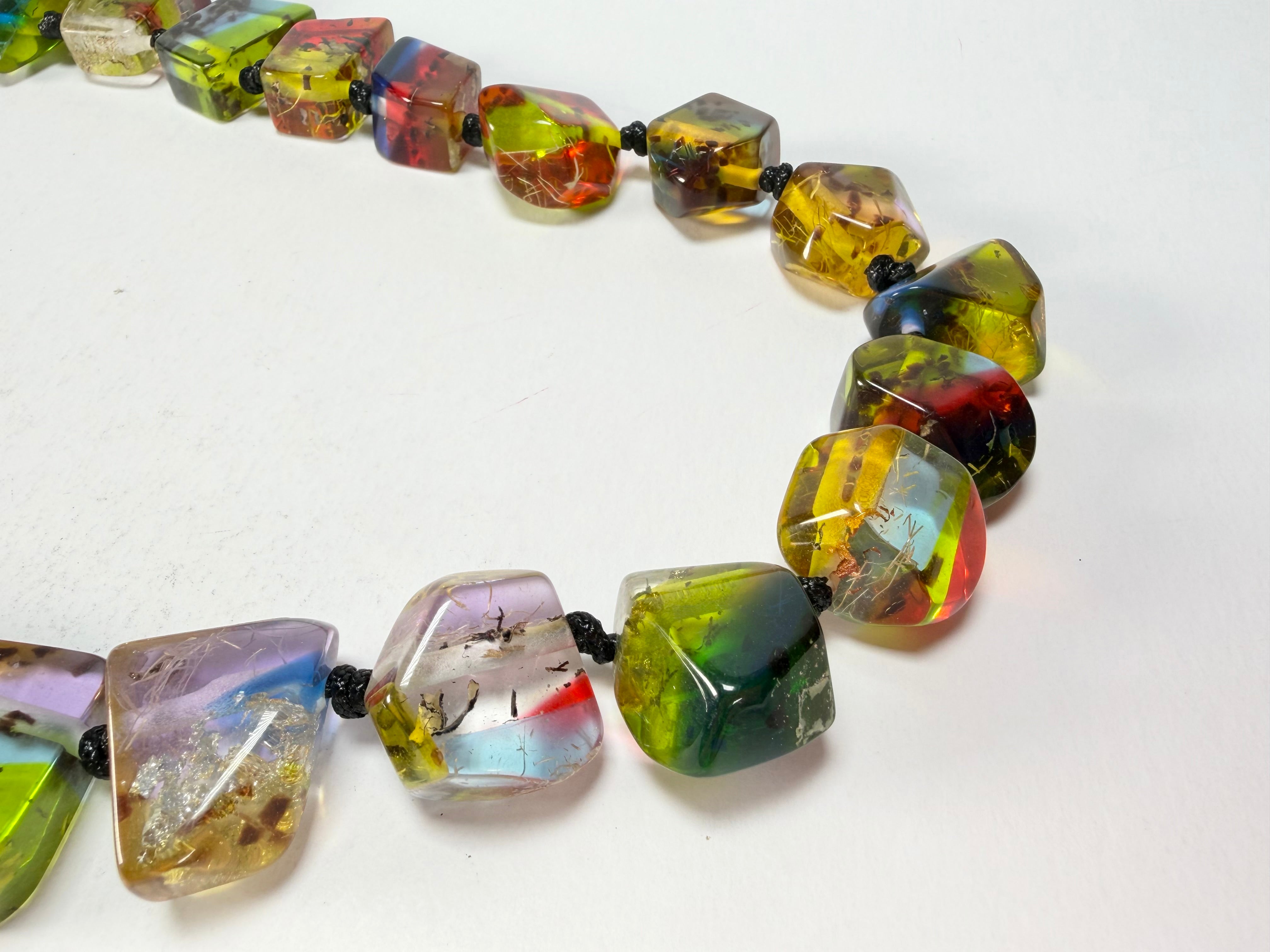 Sobral - Sobralita "Studio Pieces" Studio Creation Resin Necklace ( 000000 )