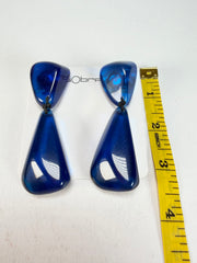 Sobral - Mix 2023 "Cusco" Royal Cristial Resin Clip On Earrings ( 001417 )
