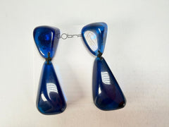 Sobral - Mix 2023 "Cusco" Royal Cristial Resin Clip On Earrings ( 001417 )