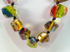 Sobral - Sobralita "Studio Pieces" Studio Creation Resin Necklace ( 000000 )