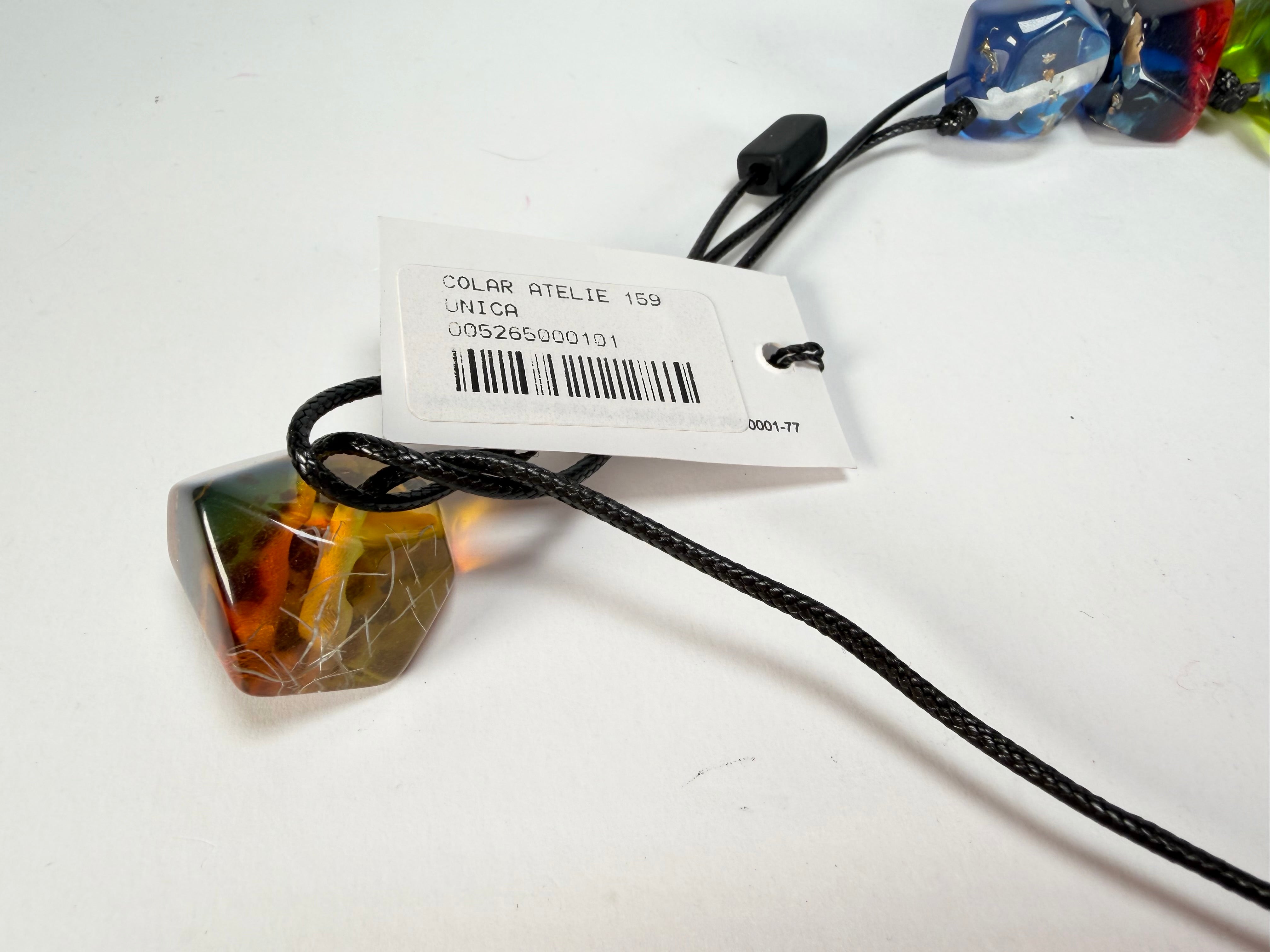 Sobral - Sobralita "Studio Pieces" Studio Creation Resin Necklace ( 000000 )