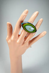 Sobral - Pop Art "Andy" Resin Ring ( 005469 ) - Size UK N / US 6.5