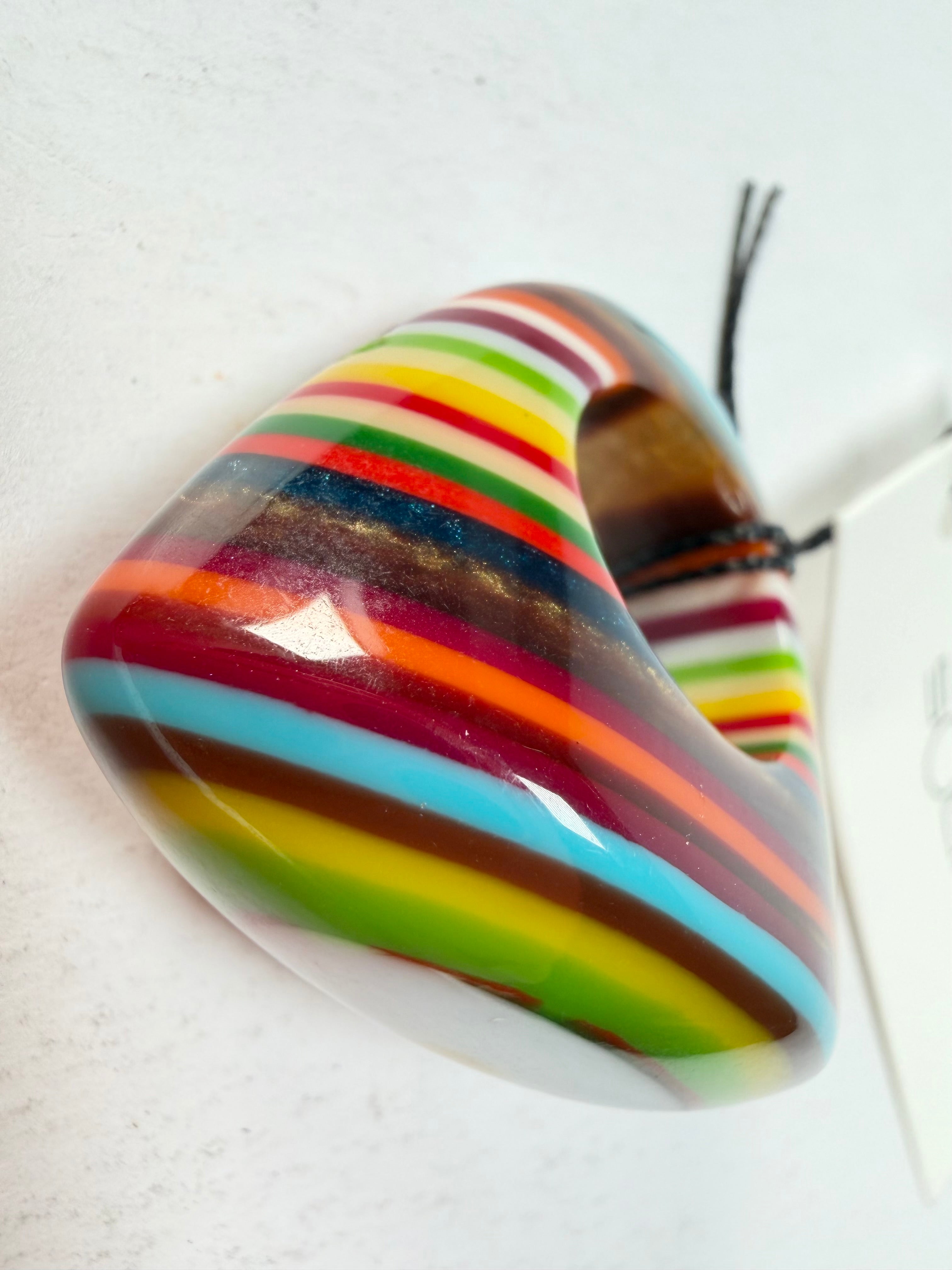 Sobral - Pop Art "Andy" Resin Ring ( 005469 ) - Size UK N / US 6.5