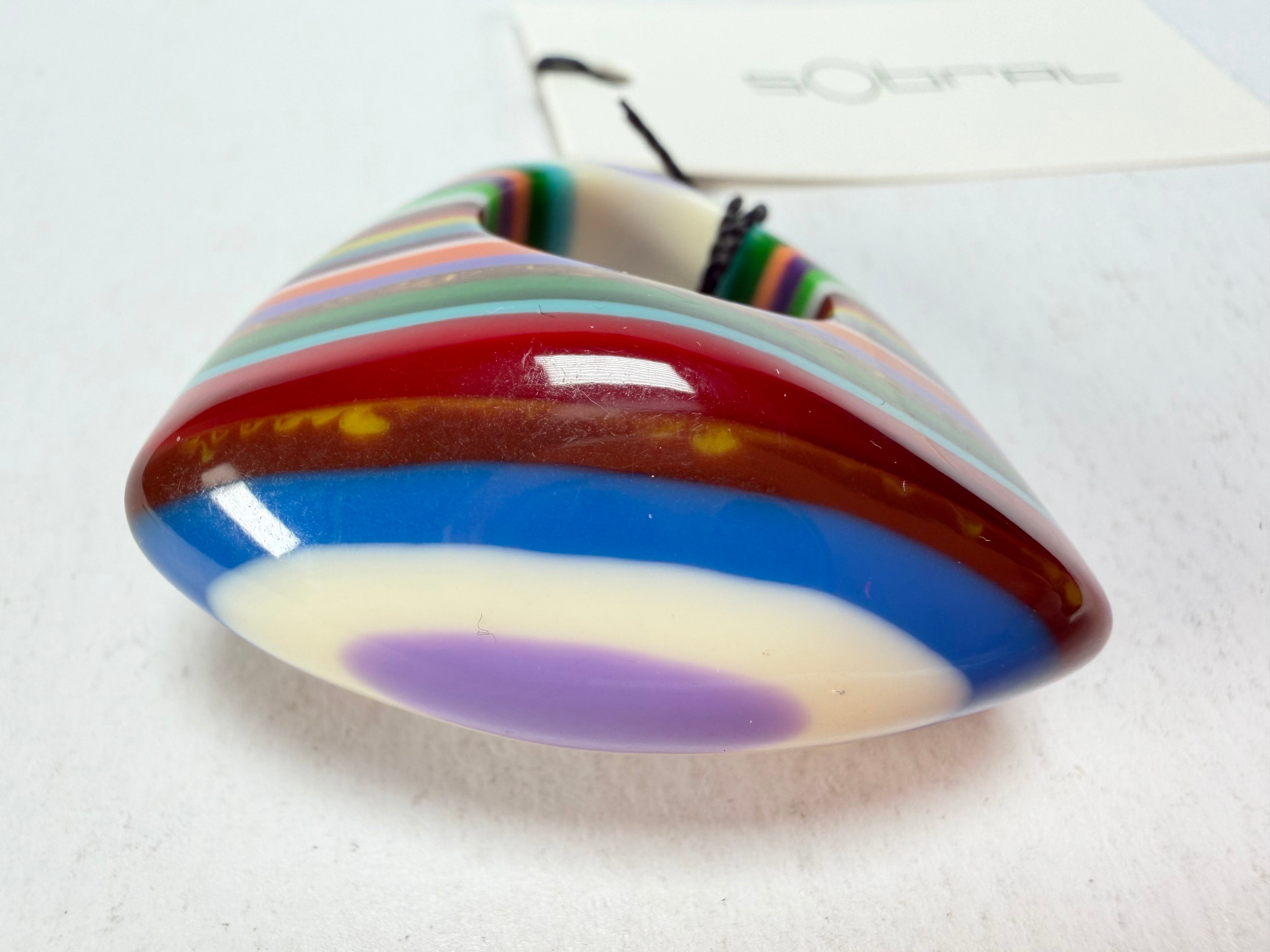 Sobral - Pop Art "Andy" Resin Ring ( 005469 ) - Size UK P / US 7.5