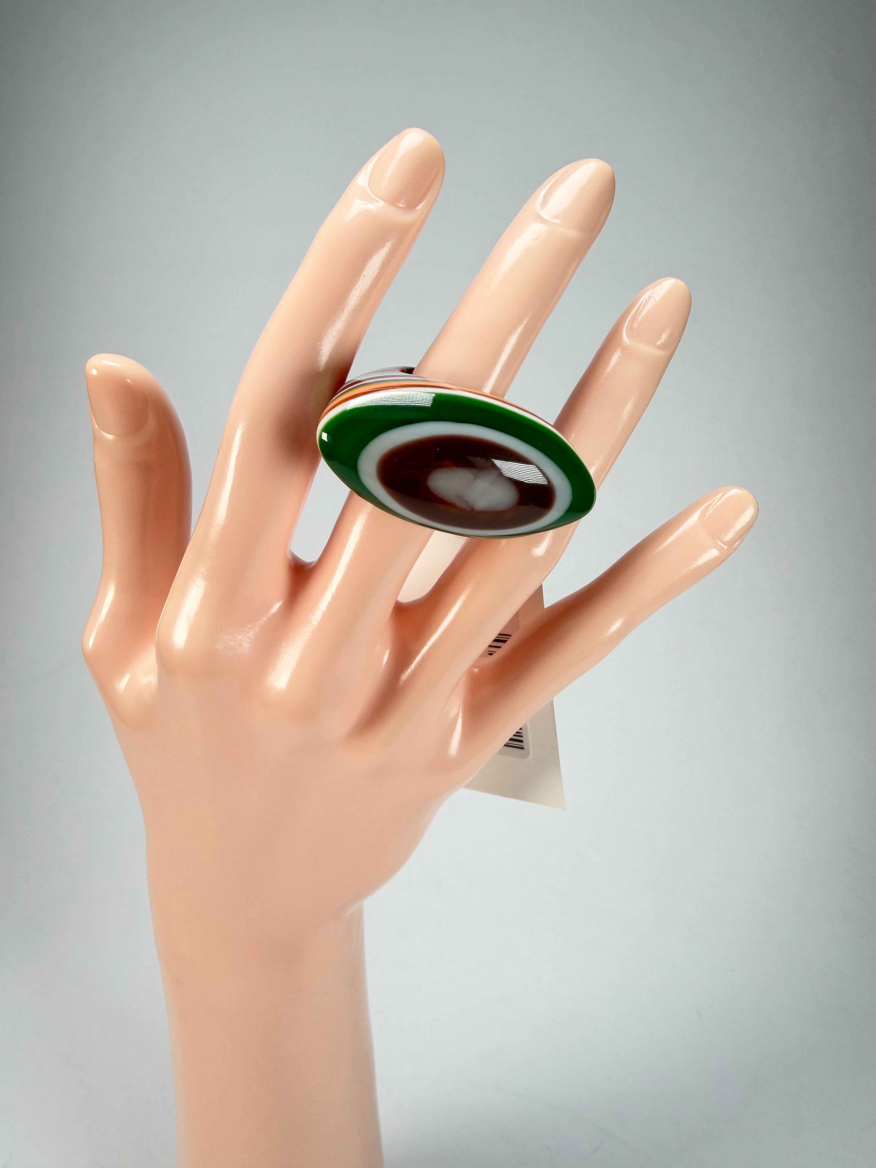 Sobral - Pop Art "Andy" Resin Ring ( 005469 ) - Size UK S / US 9
