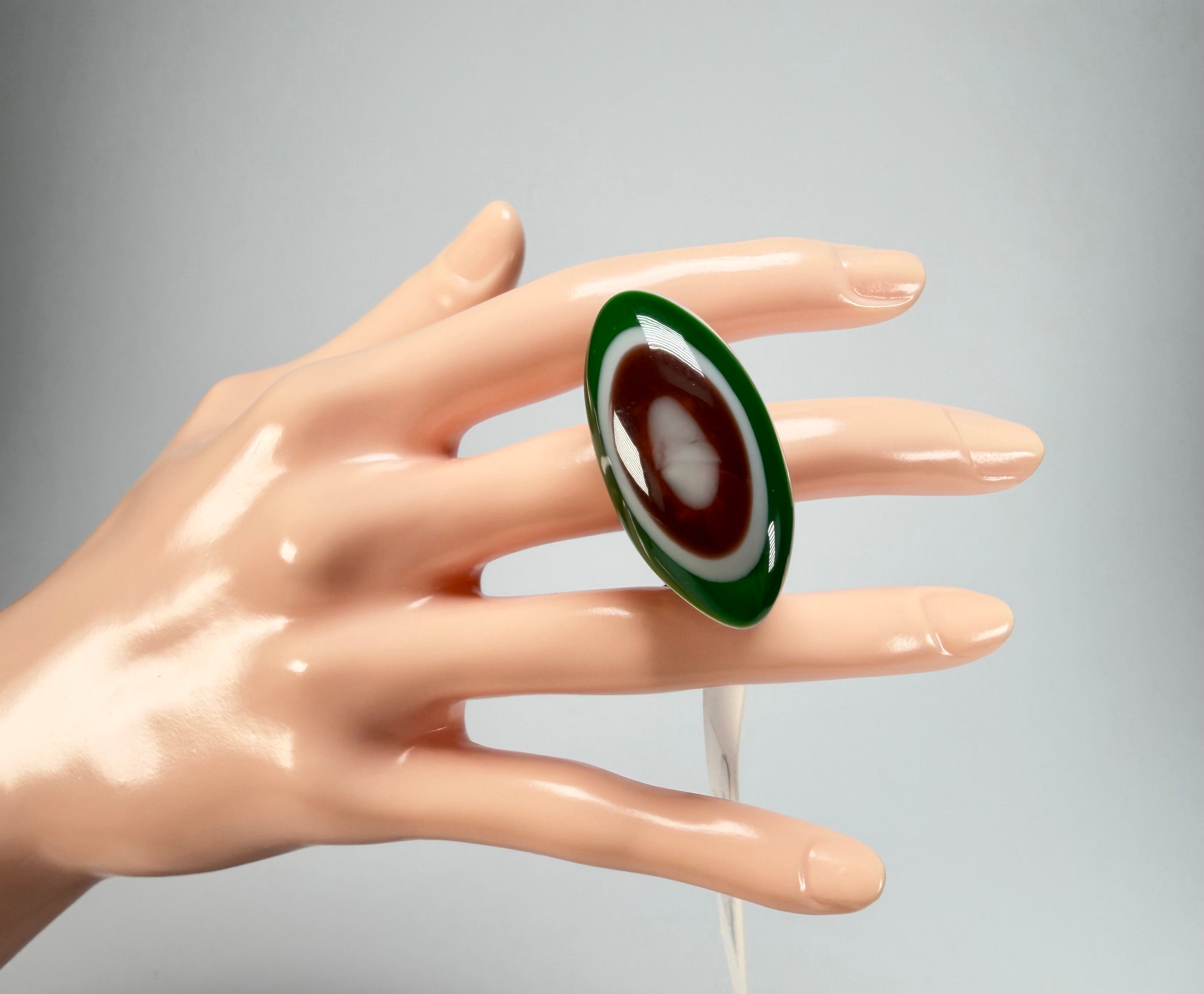Sobral - Pop Art "Andy" Resin Ring ( 005469 ) - Size UK S / US 9