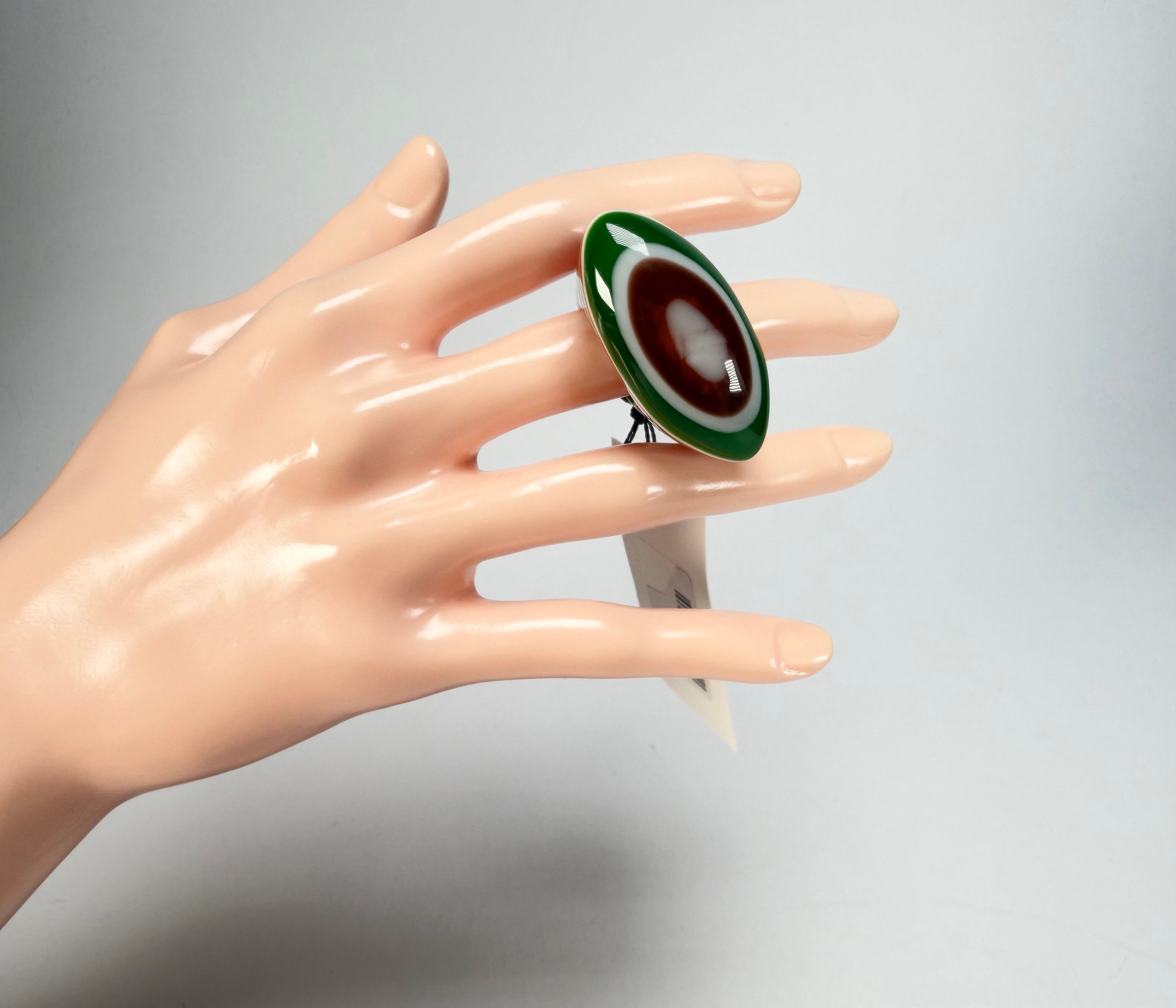 Sobral - Pop Art "Andy" Resin Ring ( 005469 ) - Size UK S / US 9