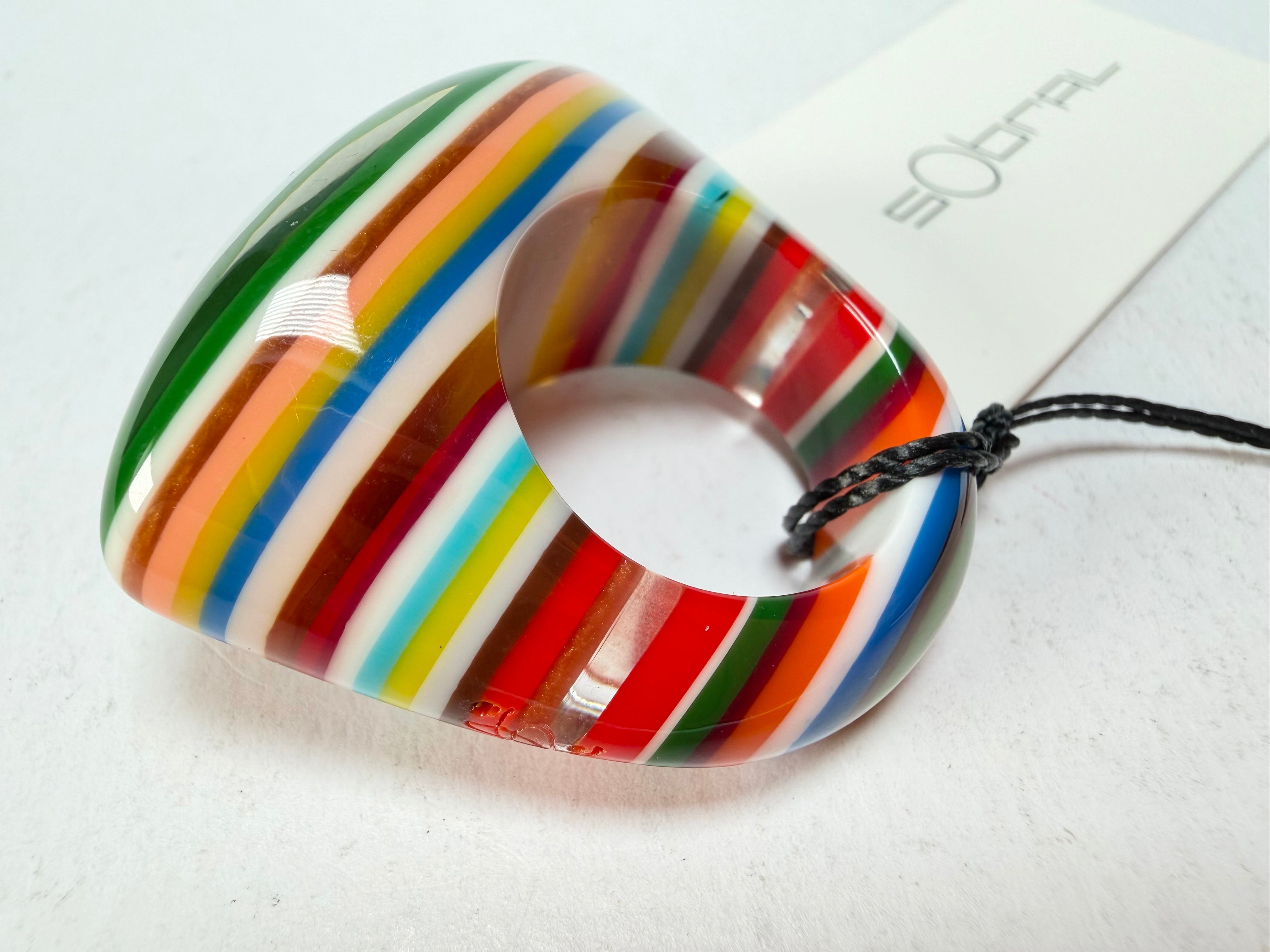 Sobral - Pop Art "Andy" Resin Ring ( 005469 ) - Size UK S / US 9