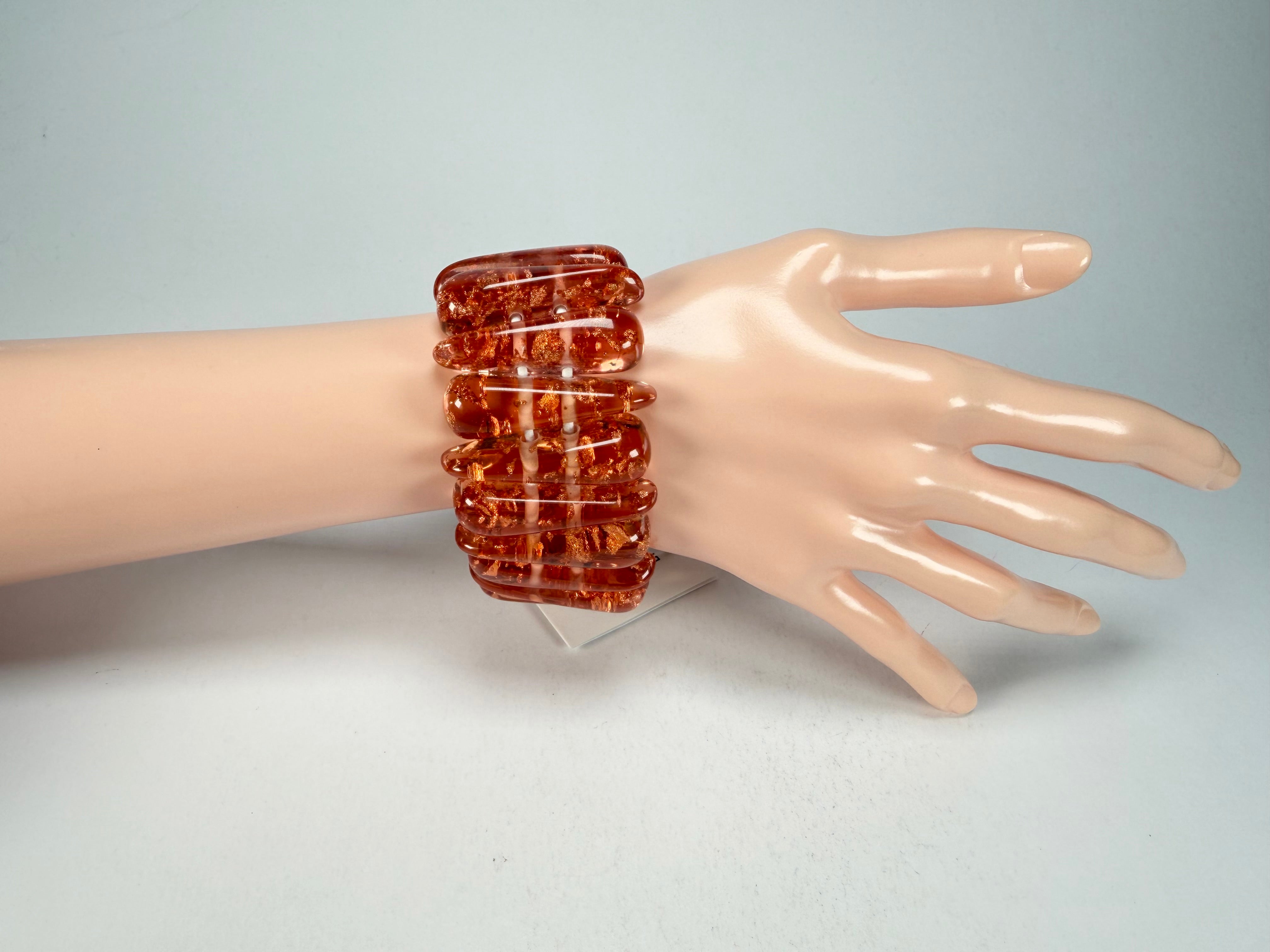 Sobral - Champagne "Maria" Elasticated Bracelet ( 004500 )