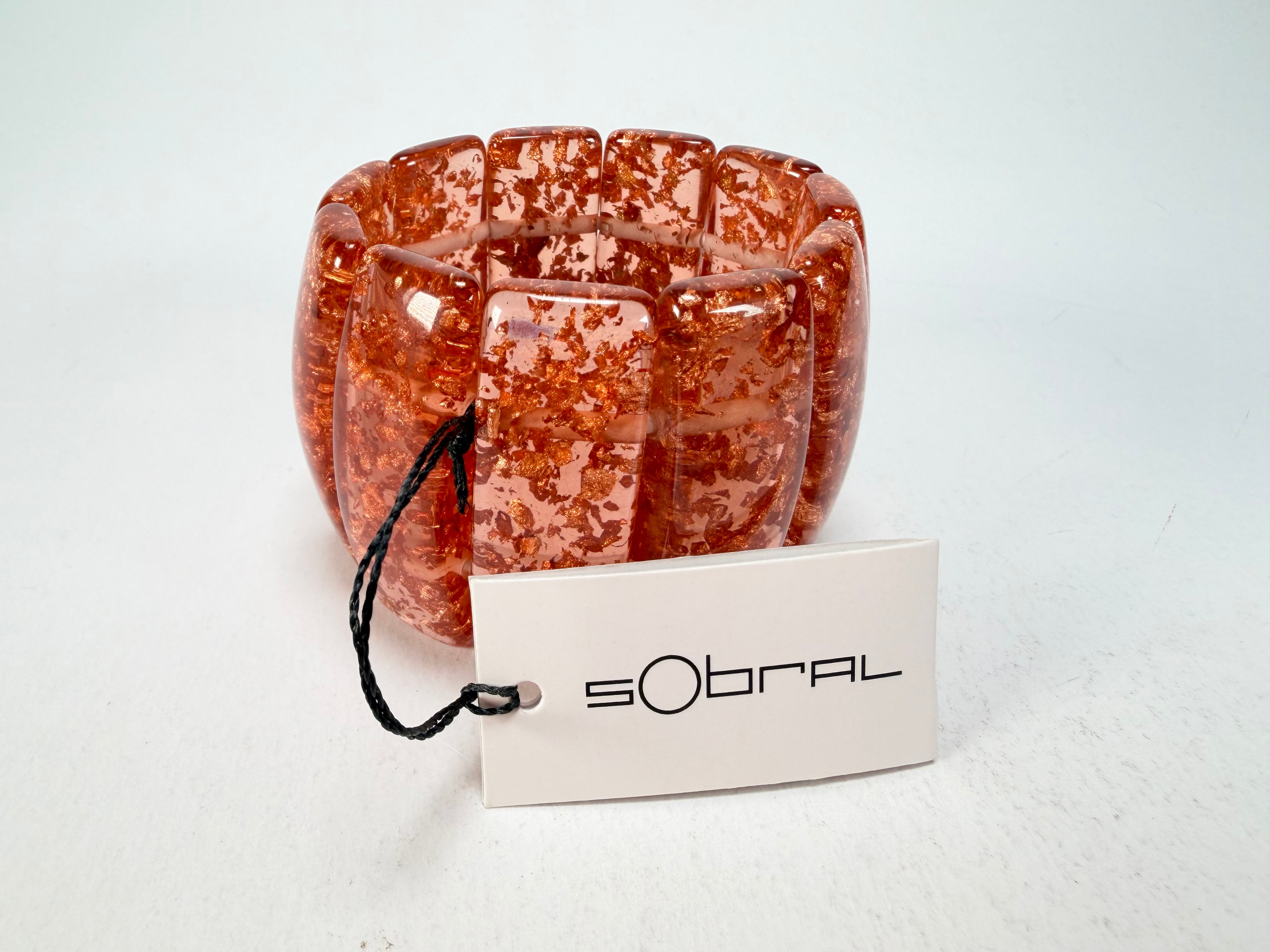 Sobral - Champagne "Porcina" Elasticated Bracelet ( 004052 )