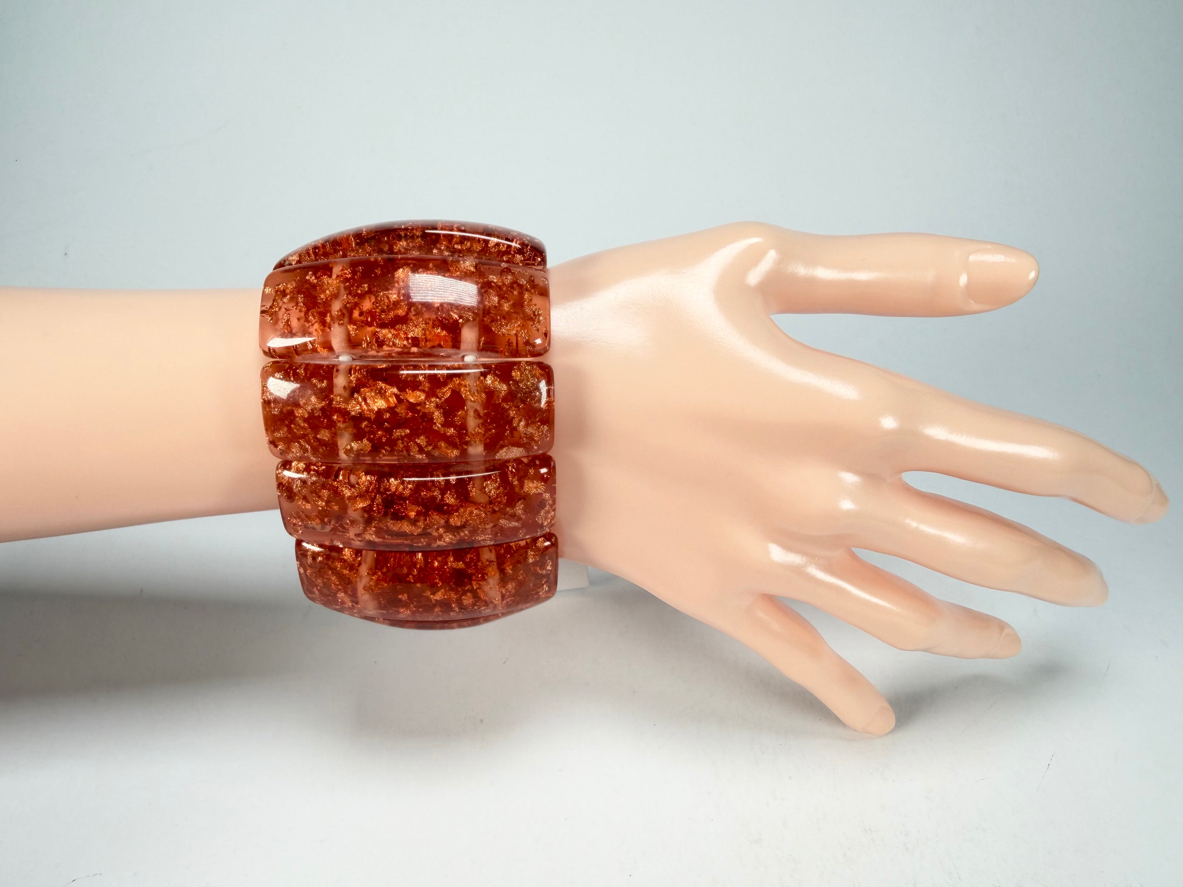 Sobral - Champagne "Porcina" Elasticated Bracelet ( 004052 )