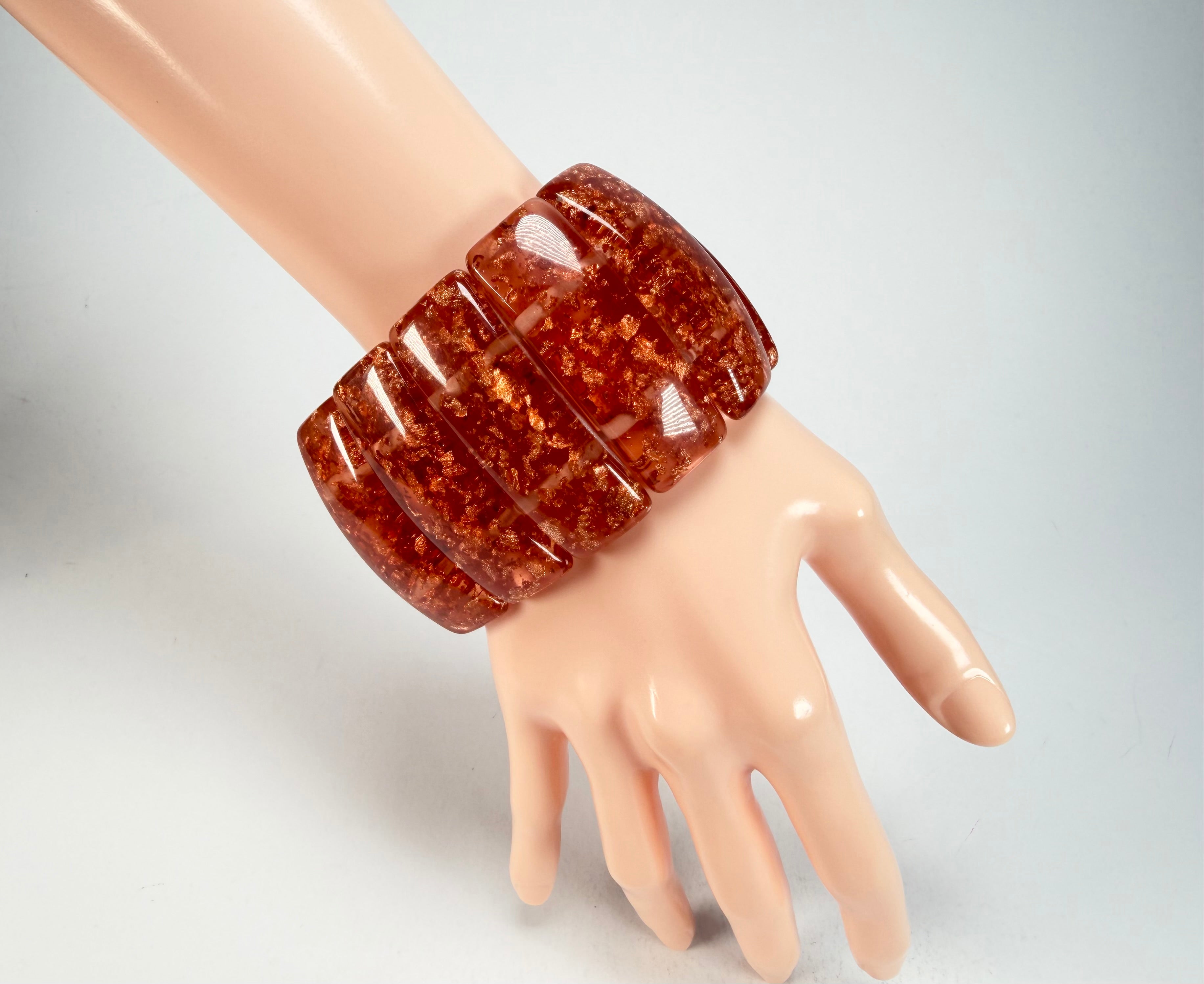 Sobral - Champagne "Porcina" Elasticated Bracelet ( 004052 )