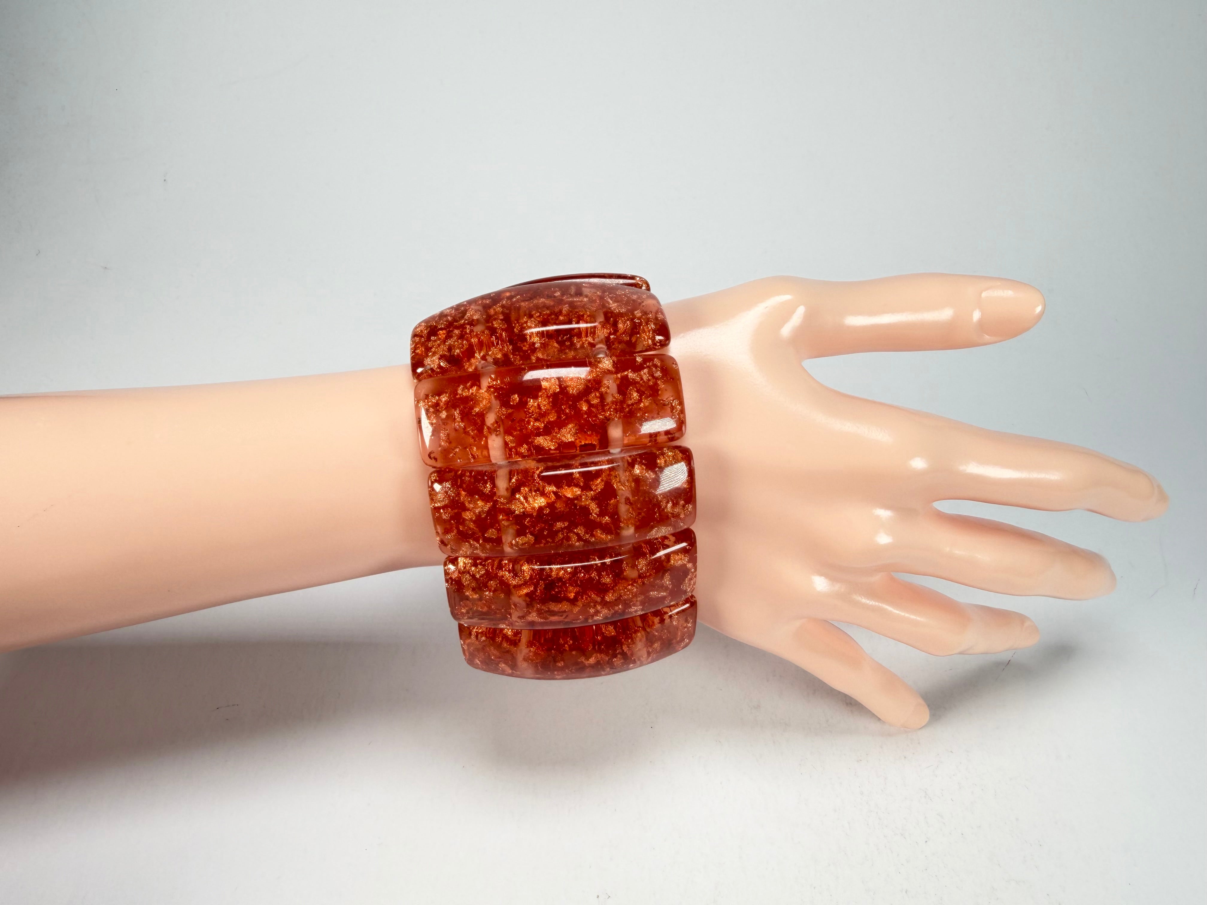 Sobral - Champagne "Porcina" Elasticated Bracelet ( 004052 )