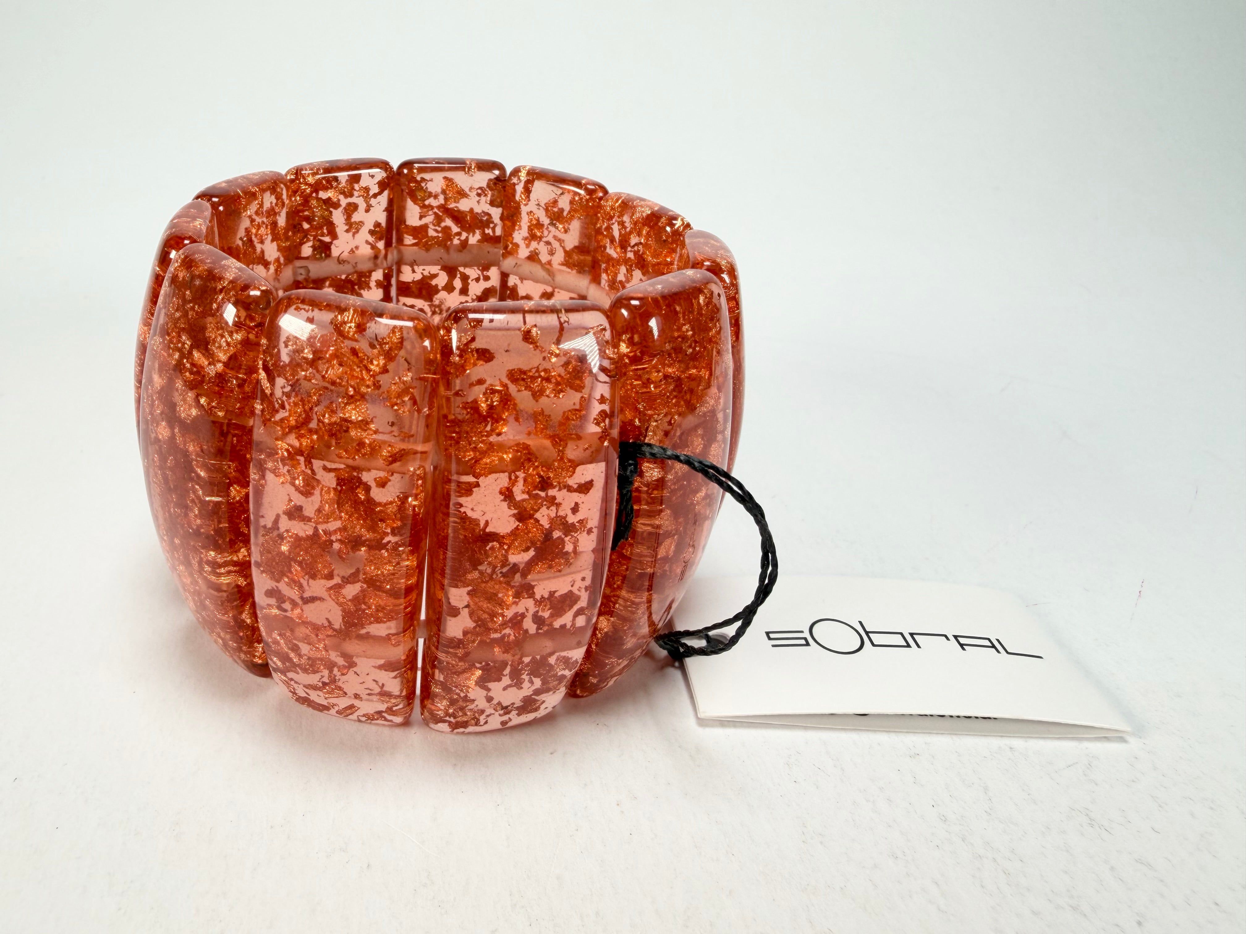 Sobral - Champagne "Porcina" Elasticated Bracelet ( 004052 )