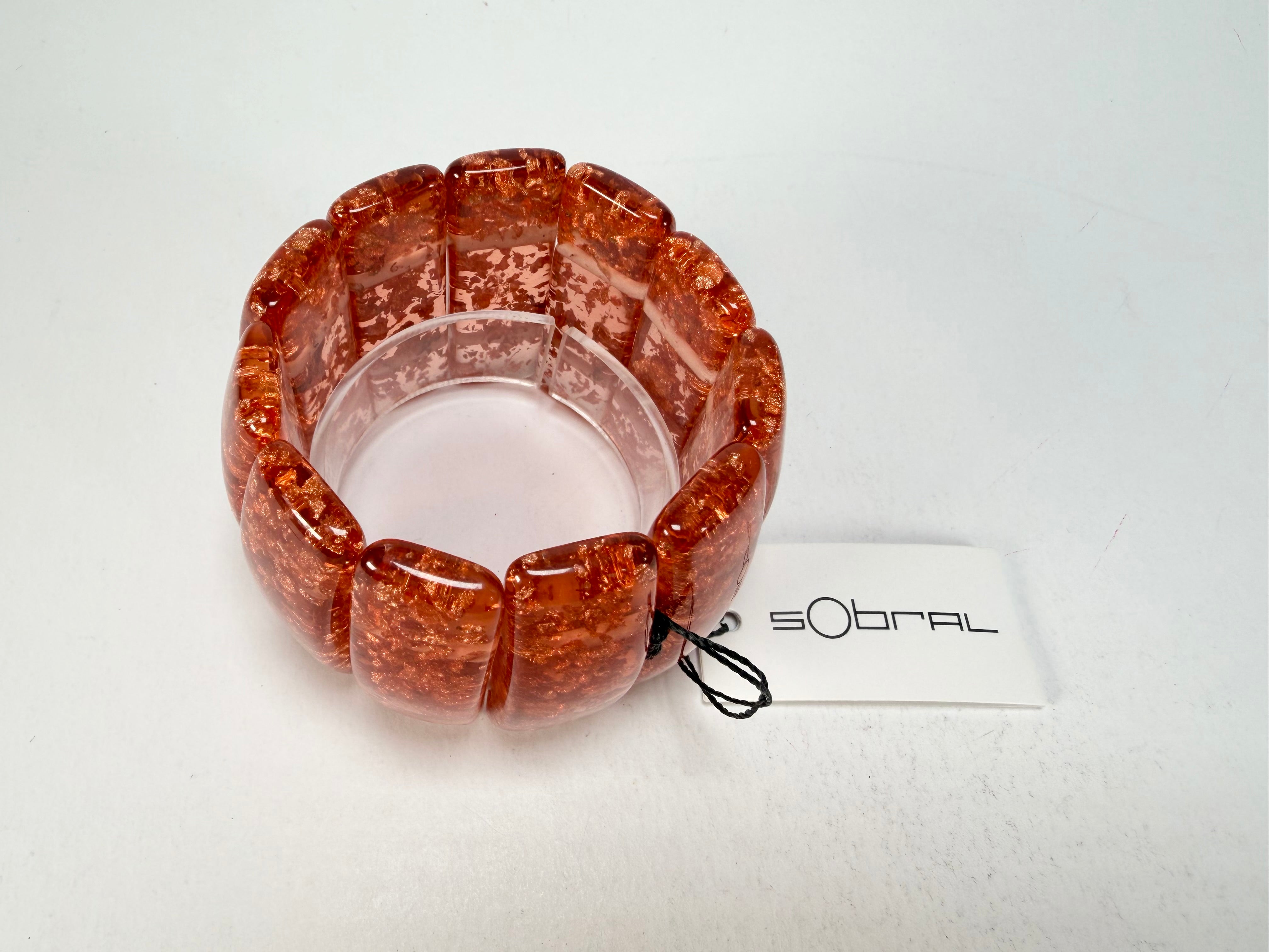 Sobral - Champagne "Porcina" Elasticated Bracelet ( 004052 )