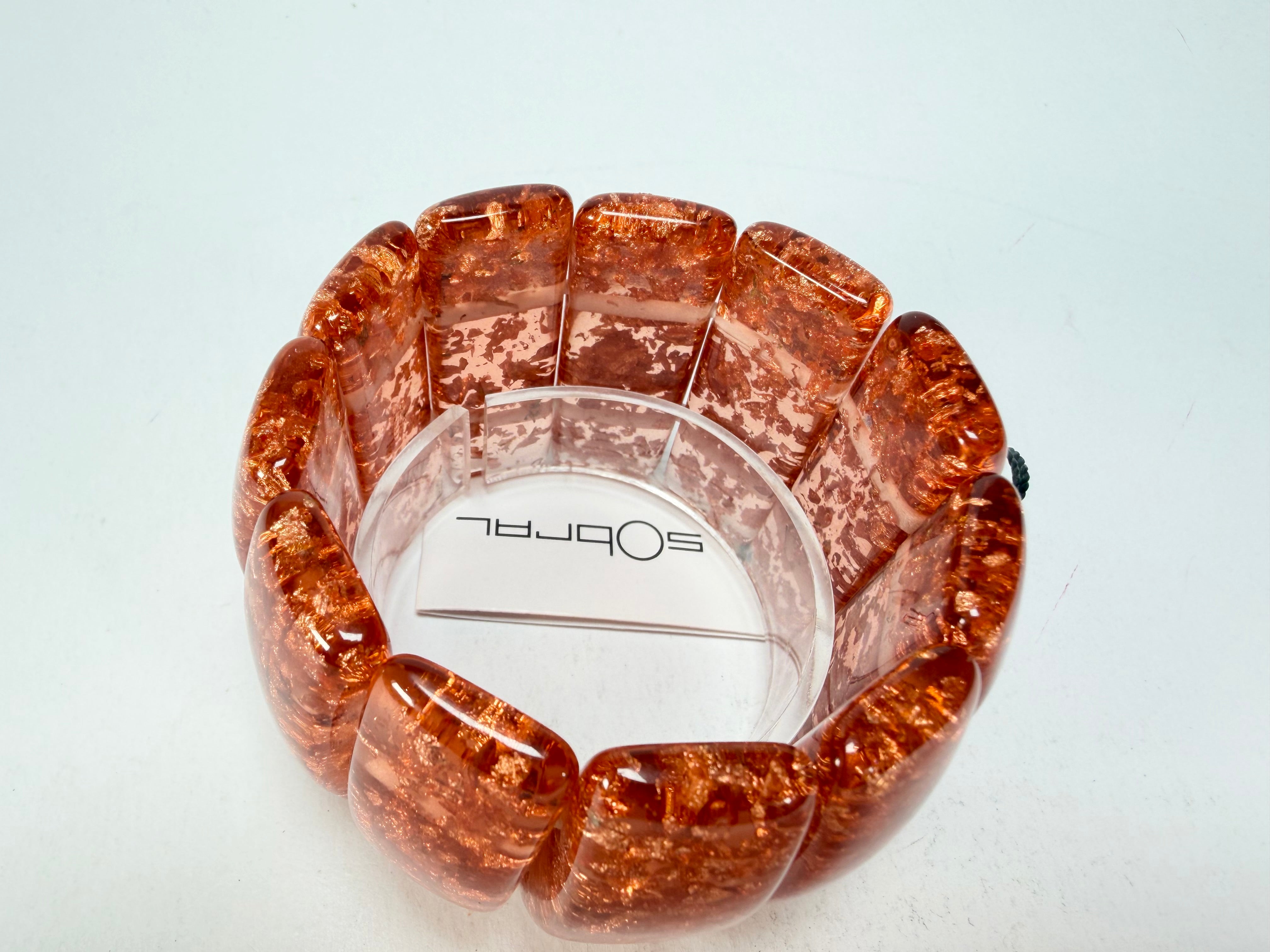 Sobral - Champagne "Porcina" Elasticated Bracelet ( 004052 )