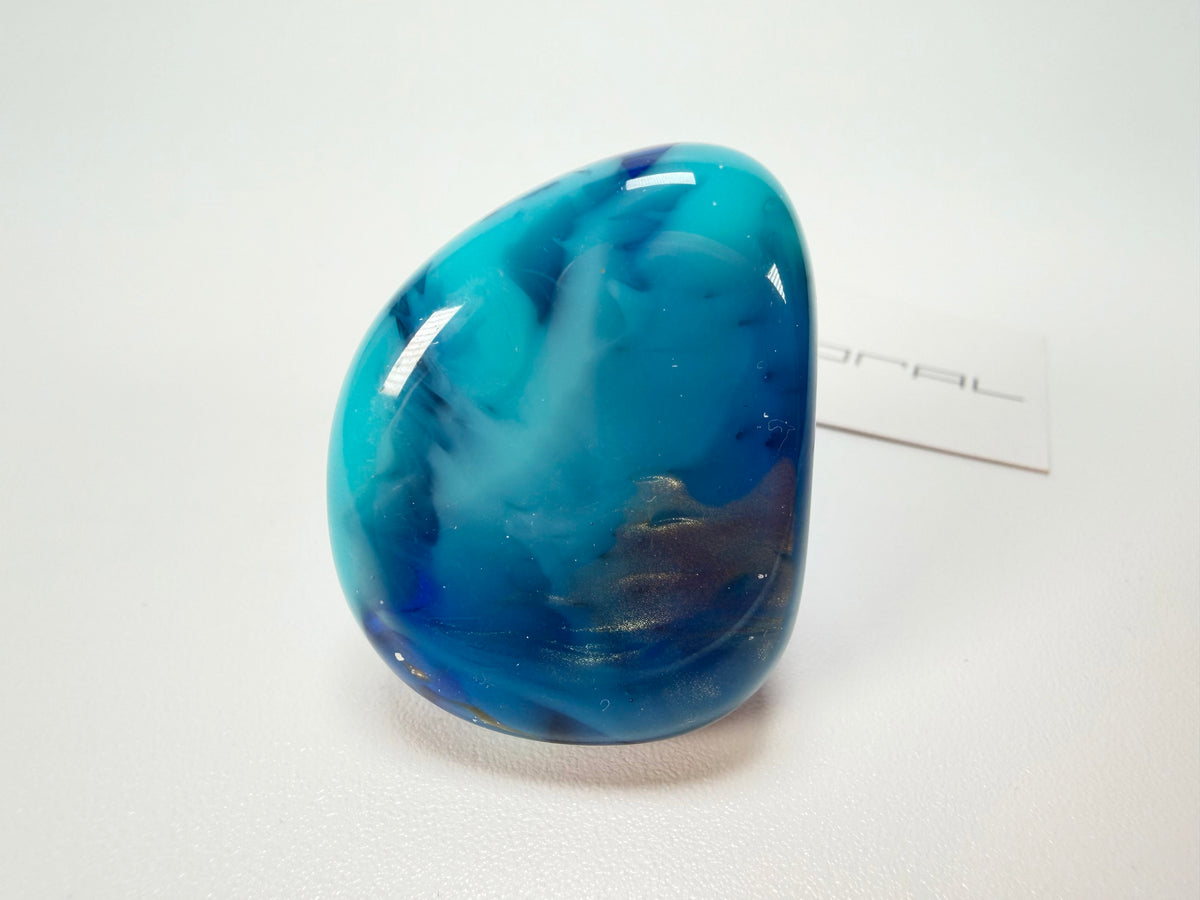 Sobral - Noite Estrelada "Kintai" Resin Ring ( 005305 ) - Size UK S / US 9