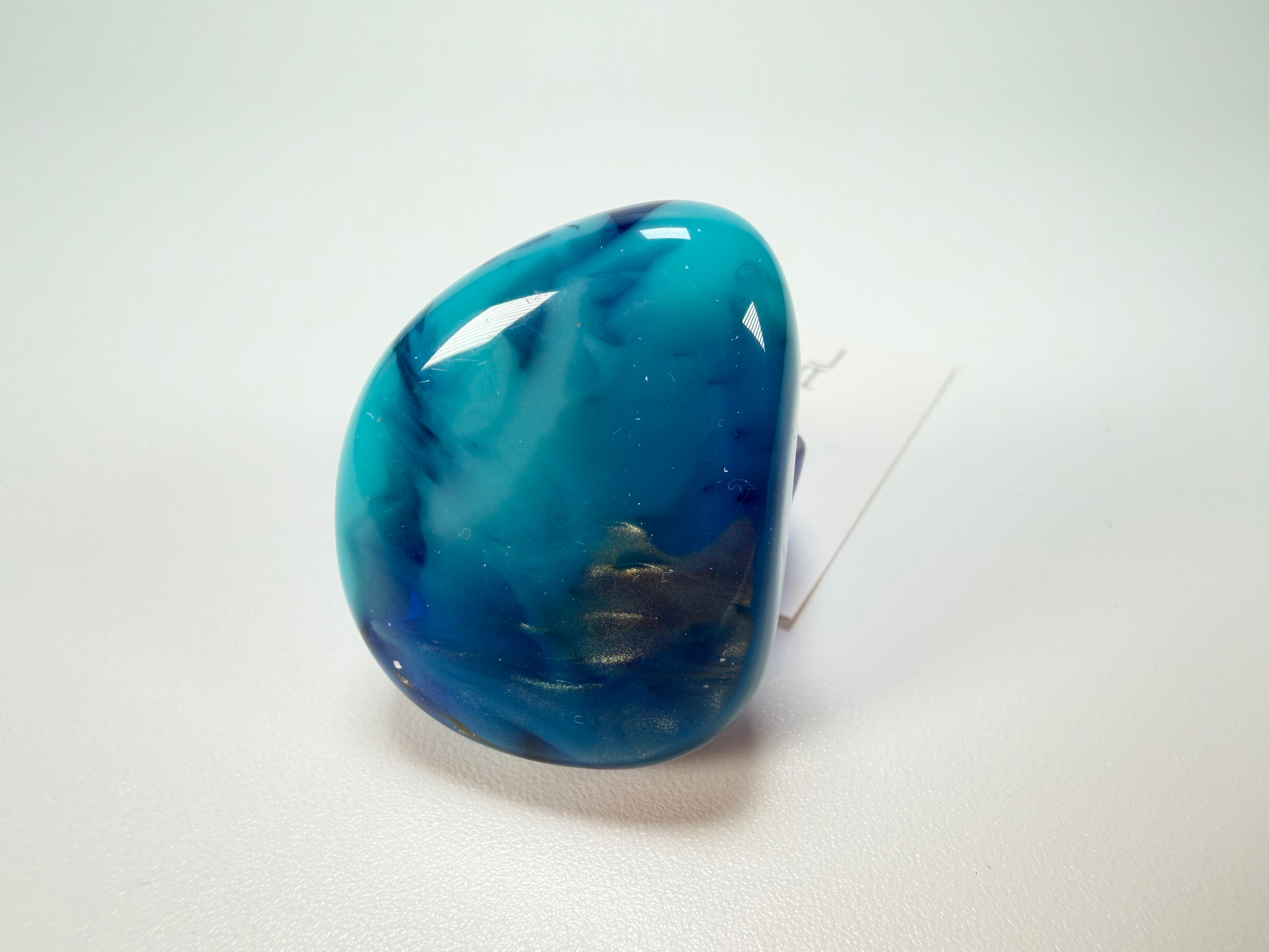 Sobral - Noite Estrelada "Kintai" Resin Ring ( 005305 ) - Size UK S / US 9