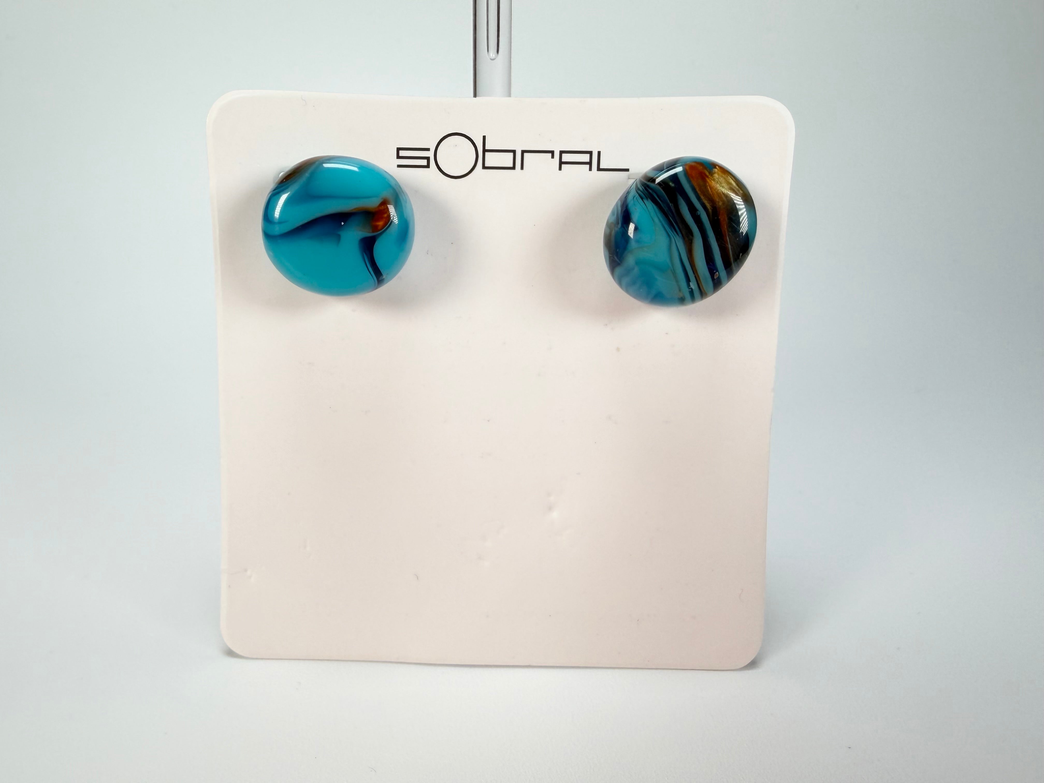 Sobral - Noite Estrelada "Bia" Resin Earrings ( 004186 )