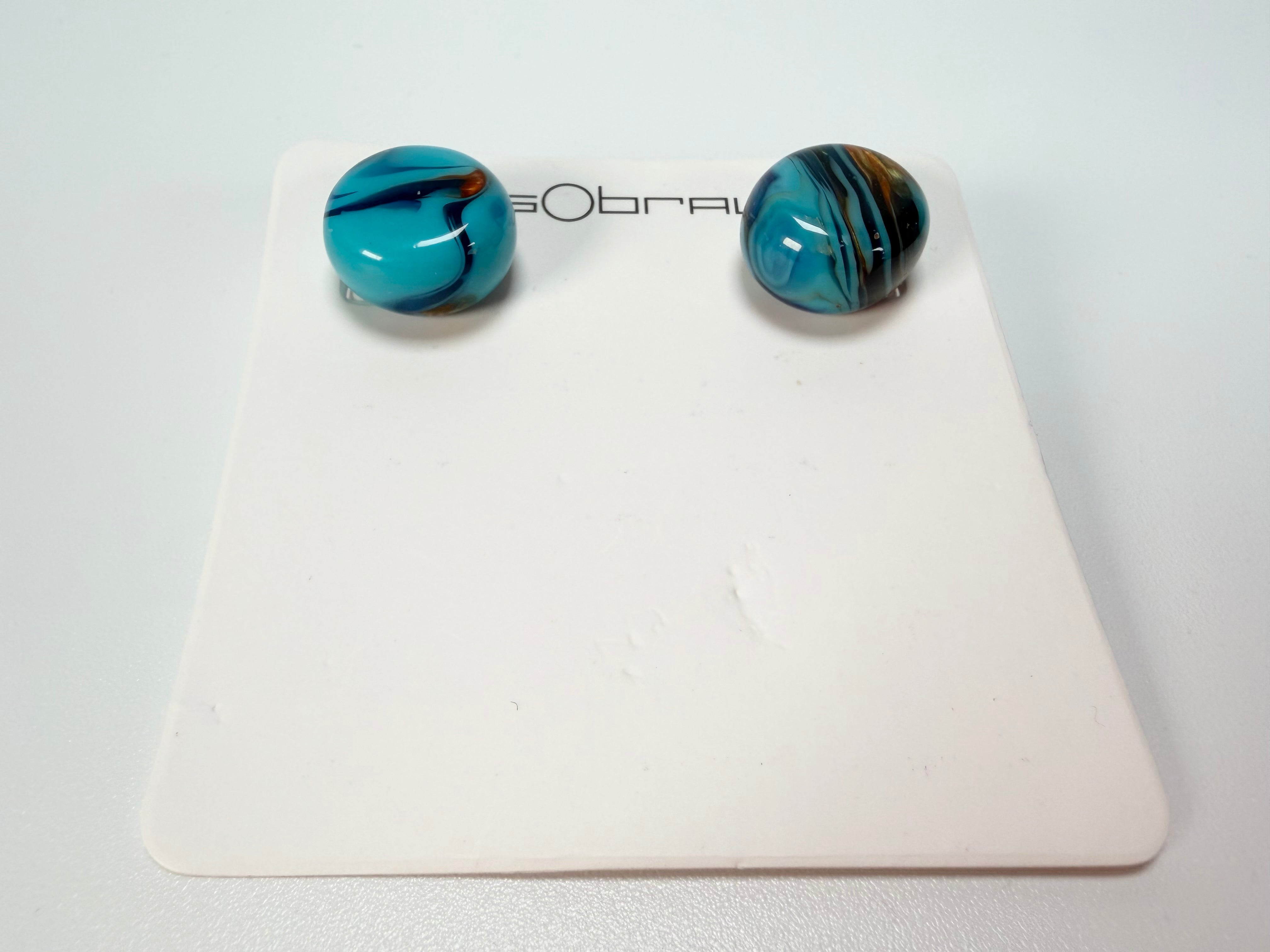 Sobral - Noite Estrelada "Bia" Resin Earrings ( 004186 )