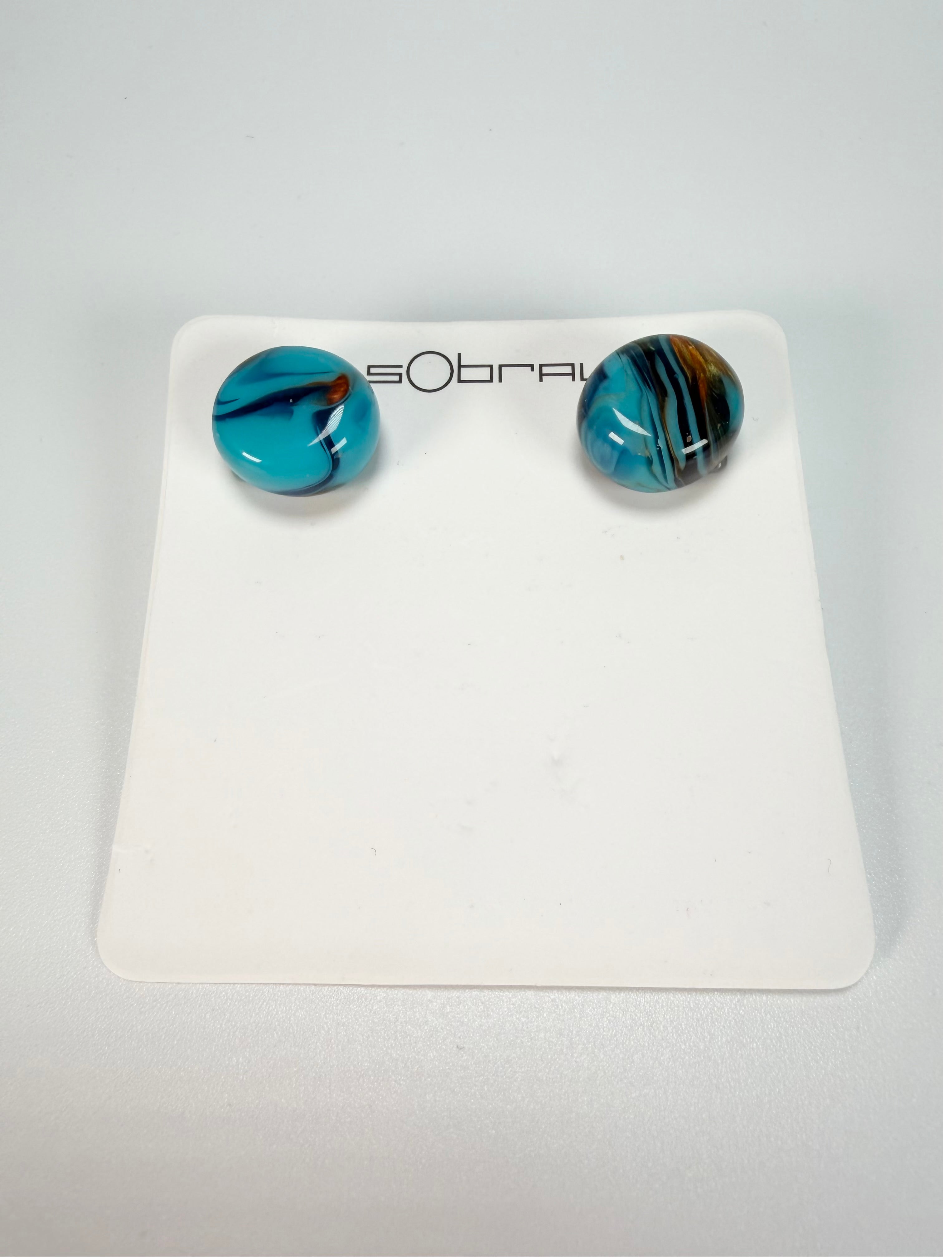 Sobral - Noite Estrelada "Bia" Resin Earrings ( 004186 )