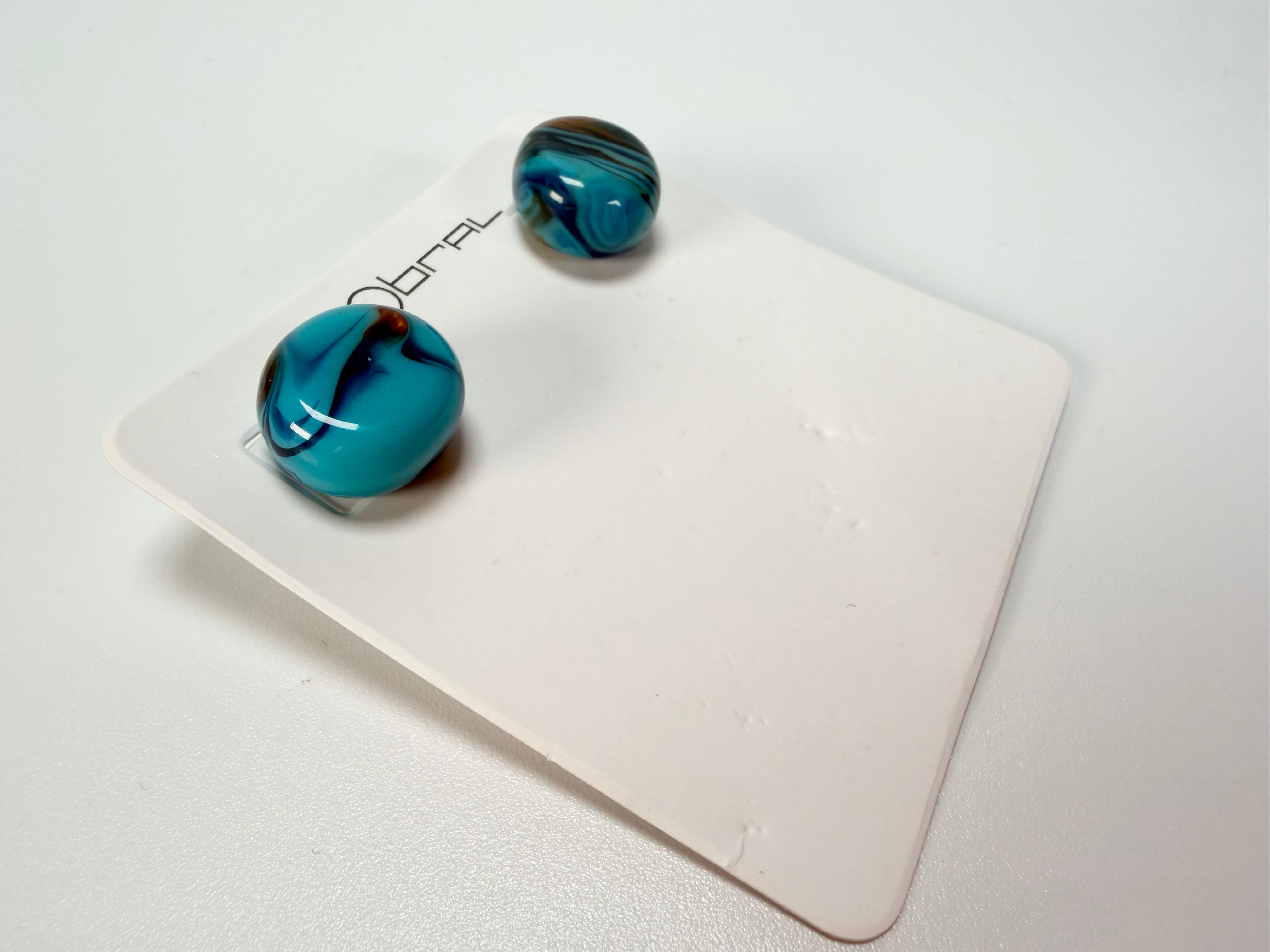 Sobral - Noite Estrelada "Bia" Resin Earrings ( 004186 )